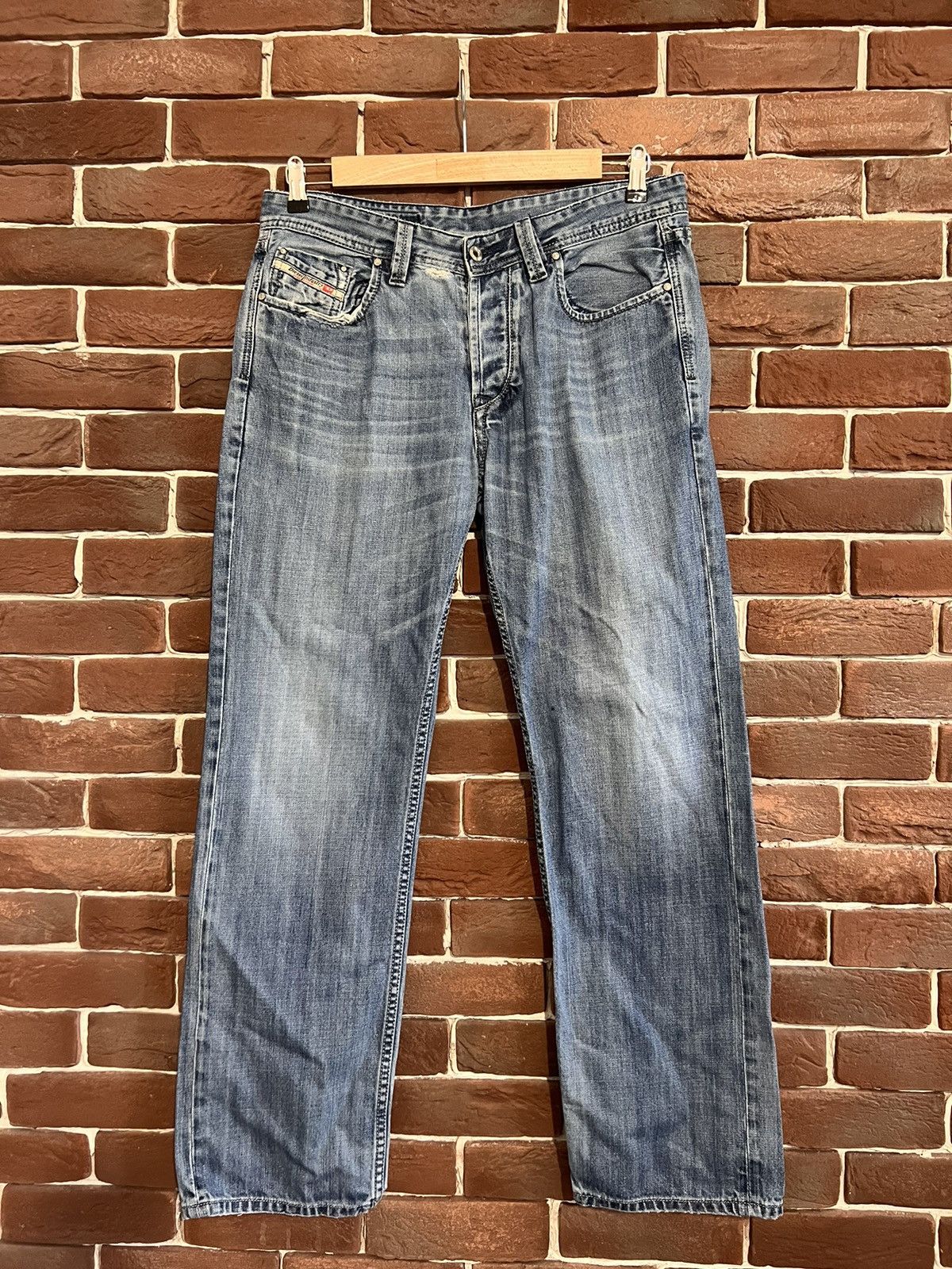 Diesel Vintage Y2k Rare Diesel Jeans Denim Pant Punk Rock Hype Size US 34 / EU 50 - 1 Thumbnail