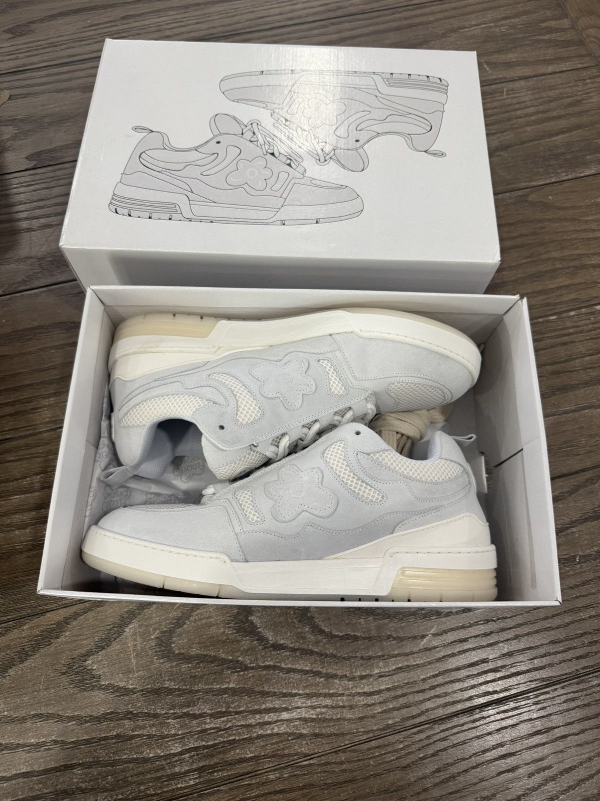 Other ✨ FLOWERS INSTINCT Grey OG Low Top RARE! Size 12 ✨ Size US 12 / EU 45 - 3 Thumbnail
