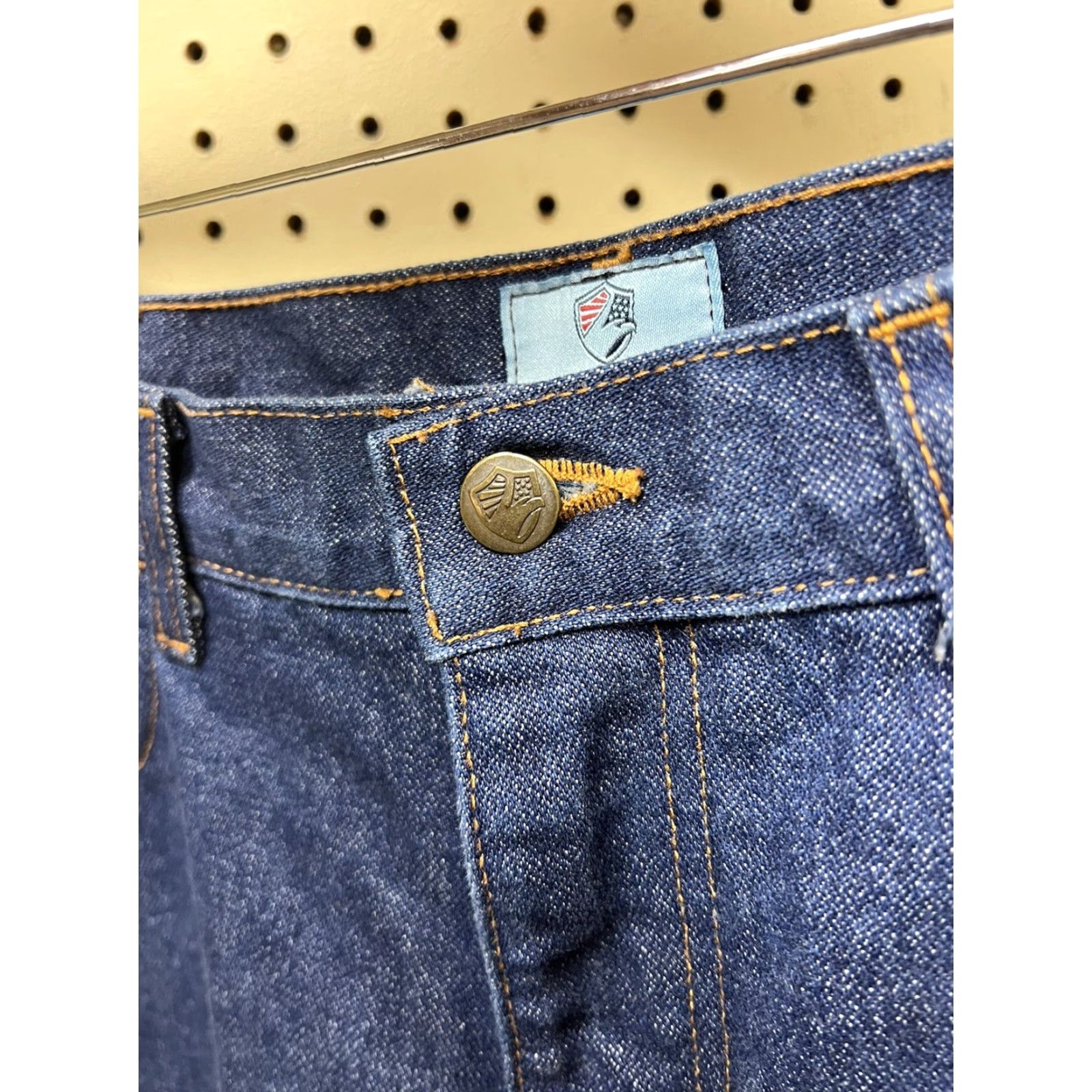 Vintage NWT Tyndale Arc Rated Flame Resistant Jeans Mens 38x30 USA NFPA 2112 CAT 2 FR Denim Straight Blue 38 Mens NFPA 2112 CAT 2 FR Size US 38 / EU 54 - 3 Thumbnail