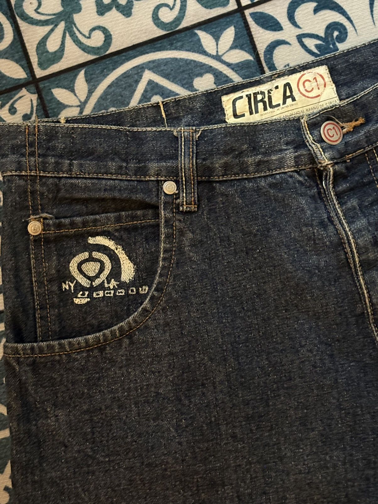 C1RCA × Shorty's Skateboards × Vintage Vintage Circa Muska C1 denim Size US 30 / EU 46 - 3 Thumbnail