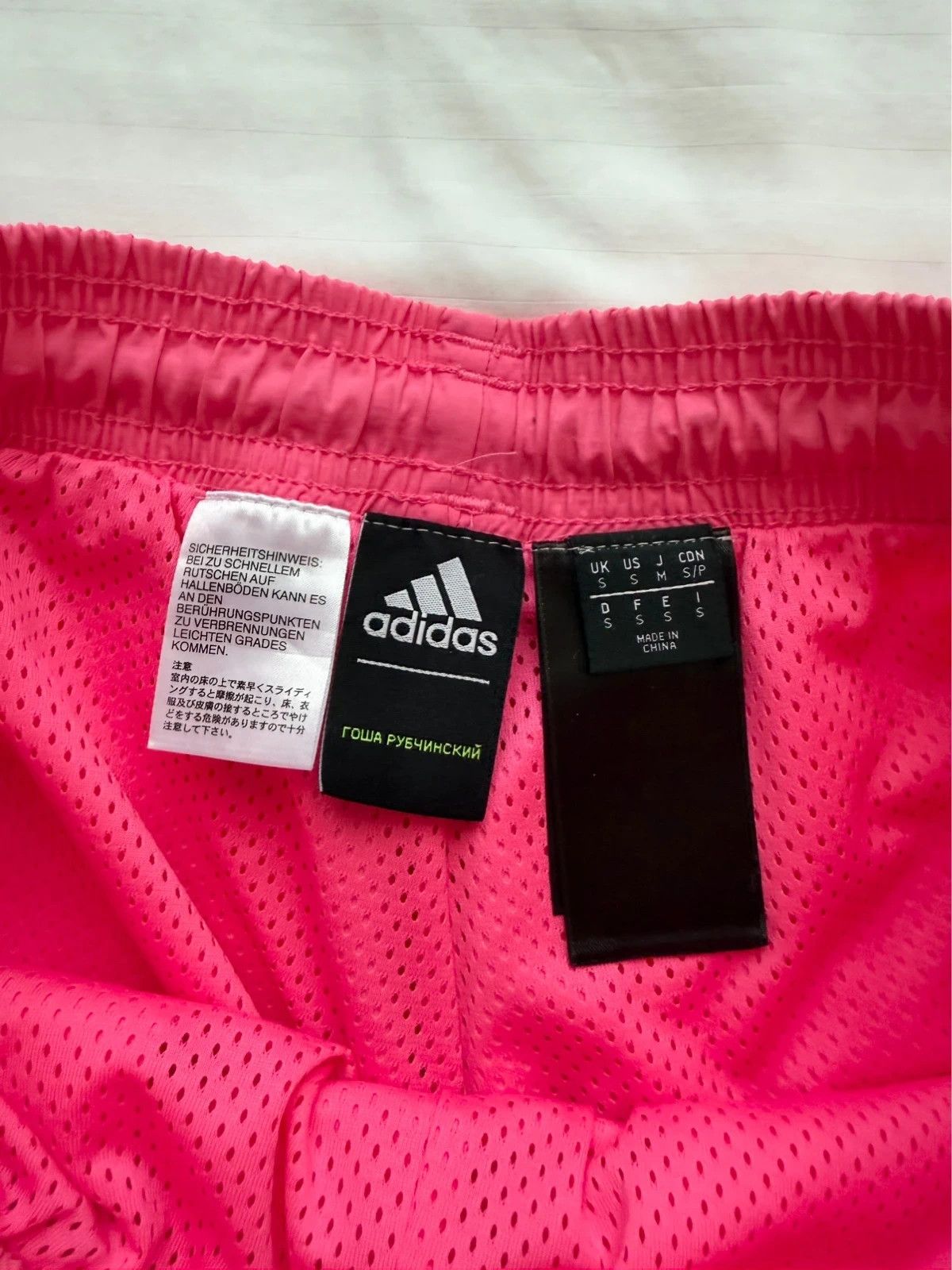 Adidas × Gosha Rubchinskiy Gosha Rubchinskiy x Adidas Pink DJ Track Pants Size US 30 / EU 46 - 3 Thumbnail