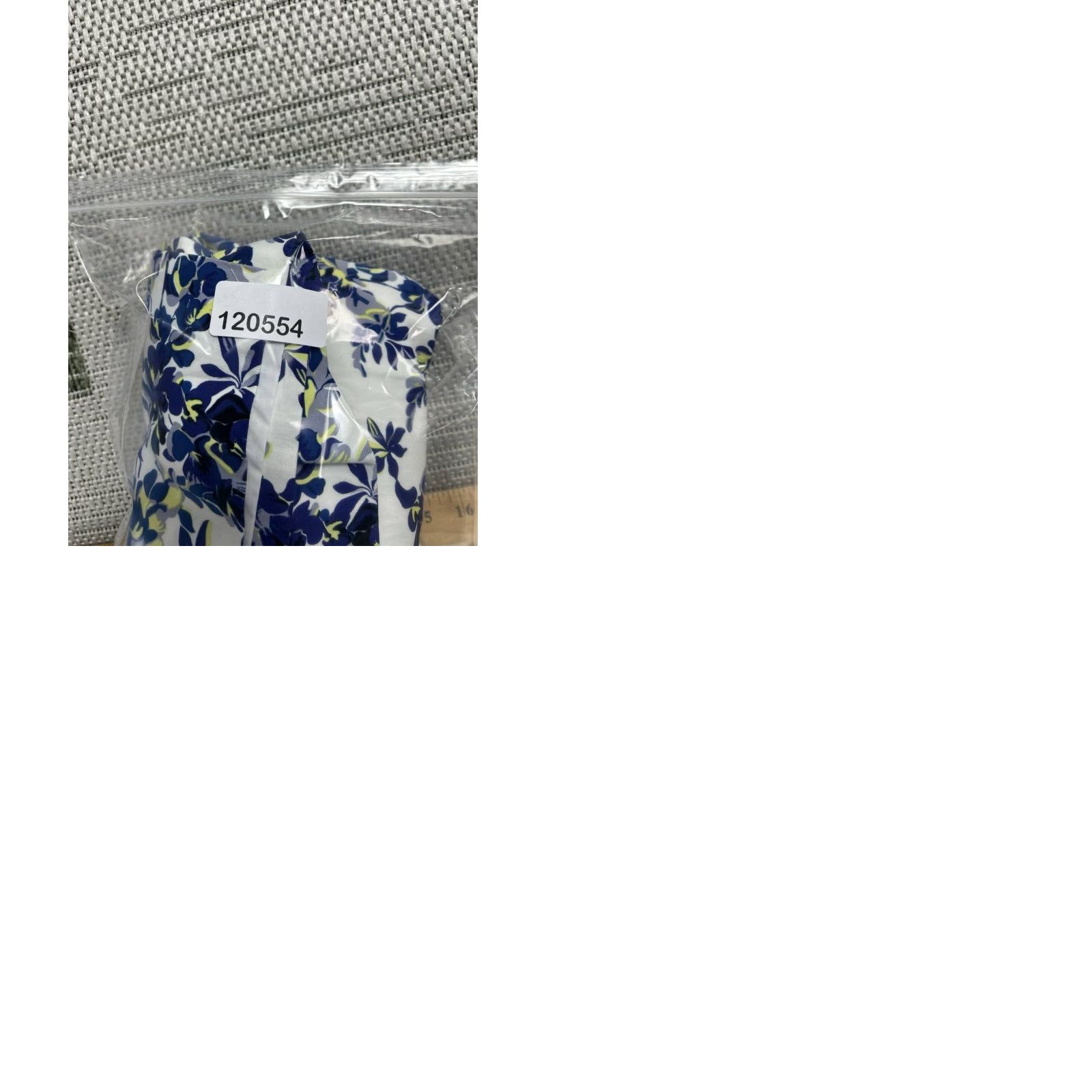 Vintage Hobbs Pencil Dress Womens 12 White Back Zip Stretch Floral Print Size XL / US 12-14 / IT 48-50 - 9 Thumbnail