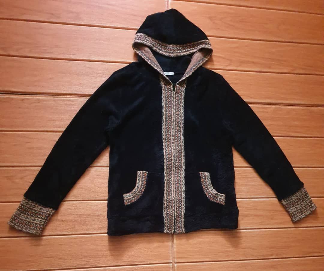 Japanese Brand Vassafull Abstract Japanese brand black Sweater Size M / US 6-8 / IT 42-44 - 5 Thumbnail