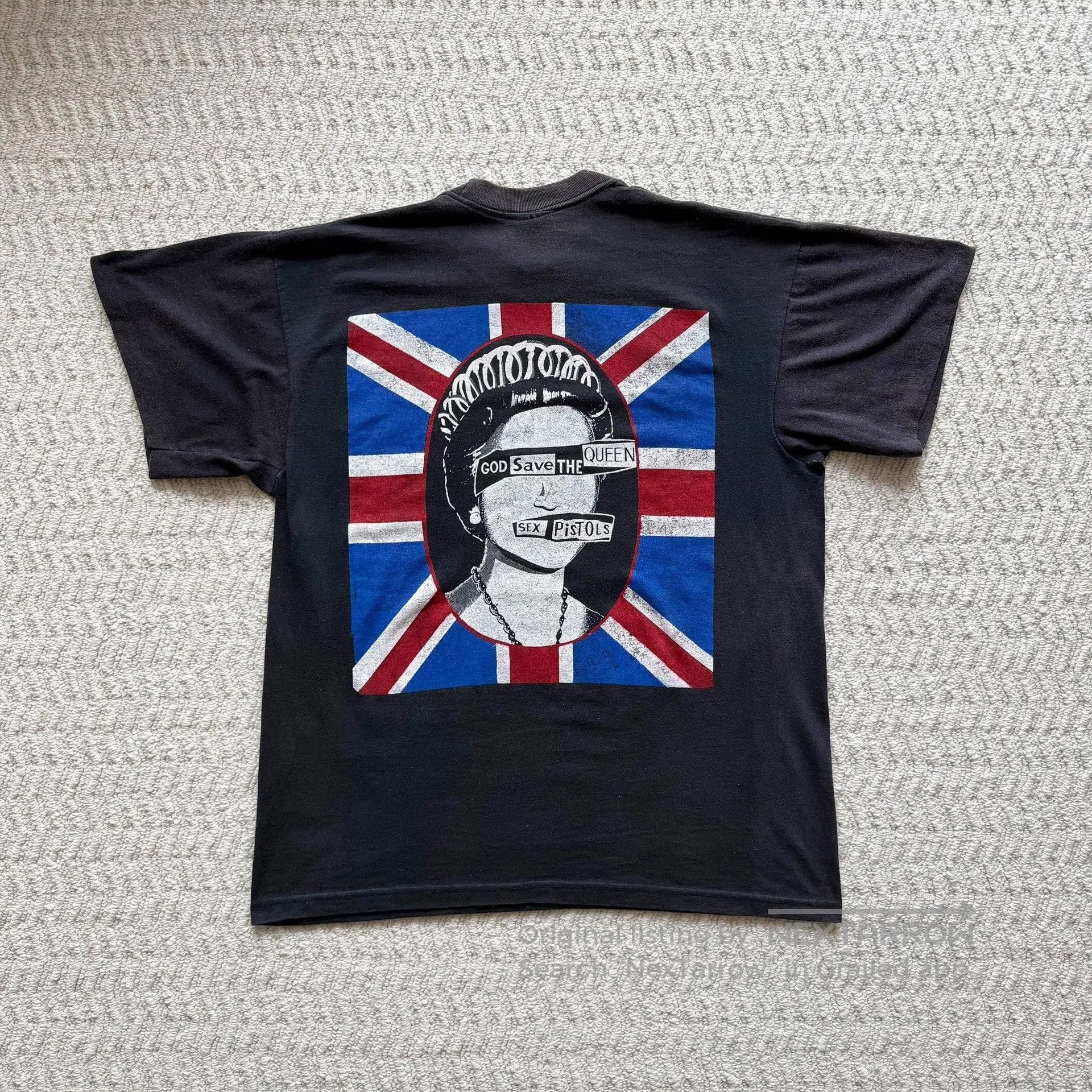 Vintage Vintage 90s Sex Pistols Punk Tee. Size US M / EU 48-50 / 2 - 5 Thumbnail