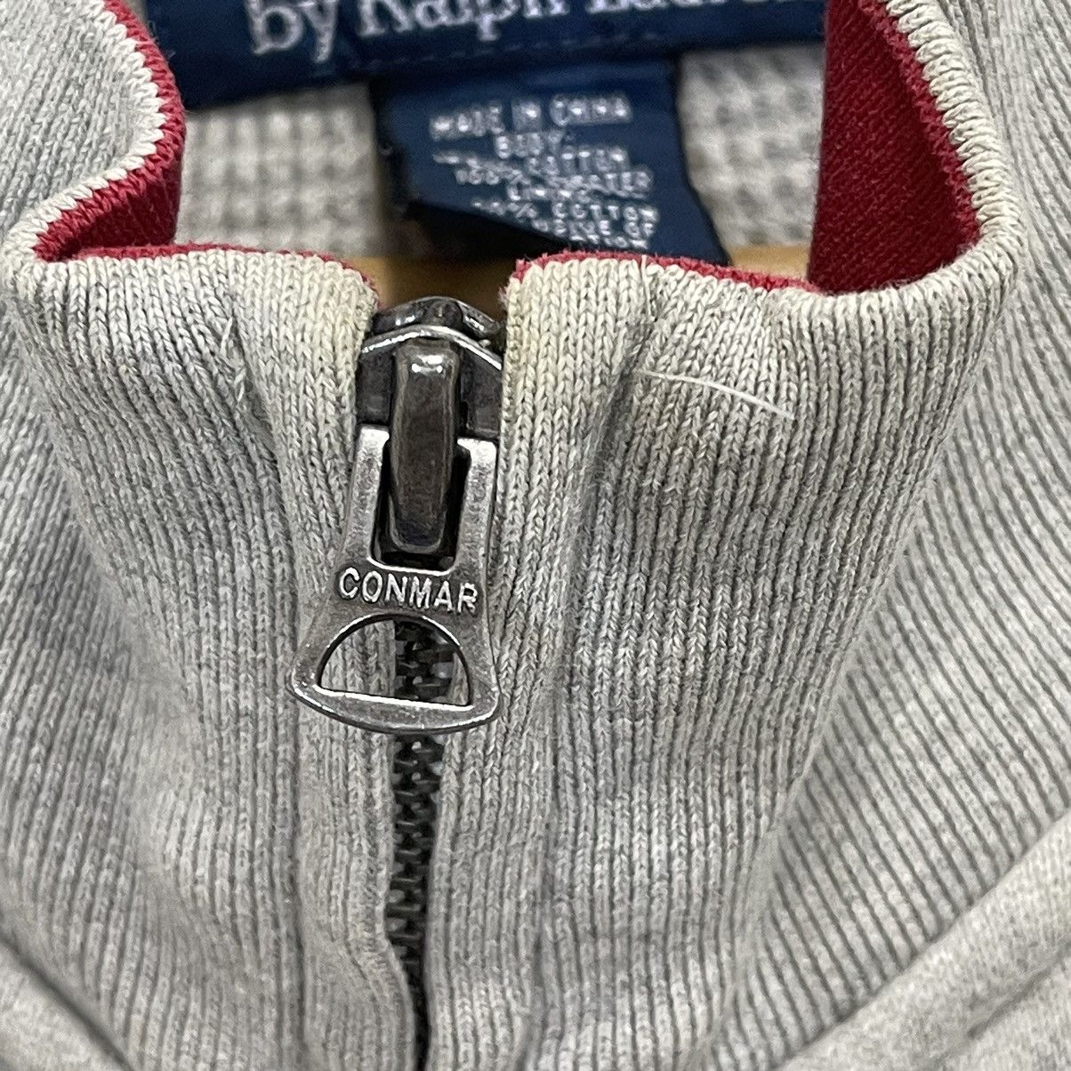 Polo Ralph Lauren Vintage 90s Polo Ralph Lauren Small Logo Zipper Sweater Size US XL / EU 56 / 4 - 5 Thumbnail
