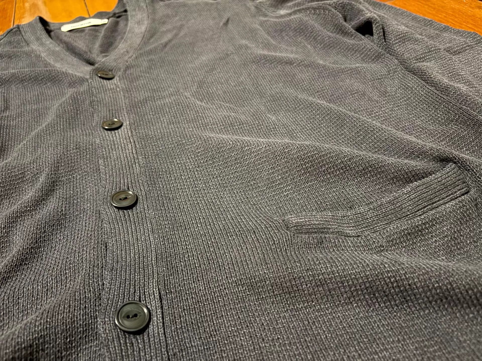 Nonnative nonnative DWELLER COTTON YARN CARDIGAN 25SS iron grey 3 Size US L / EU 52-54 / 3 - 2 Thumbnail
