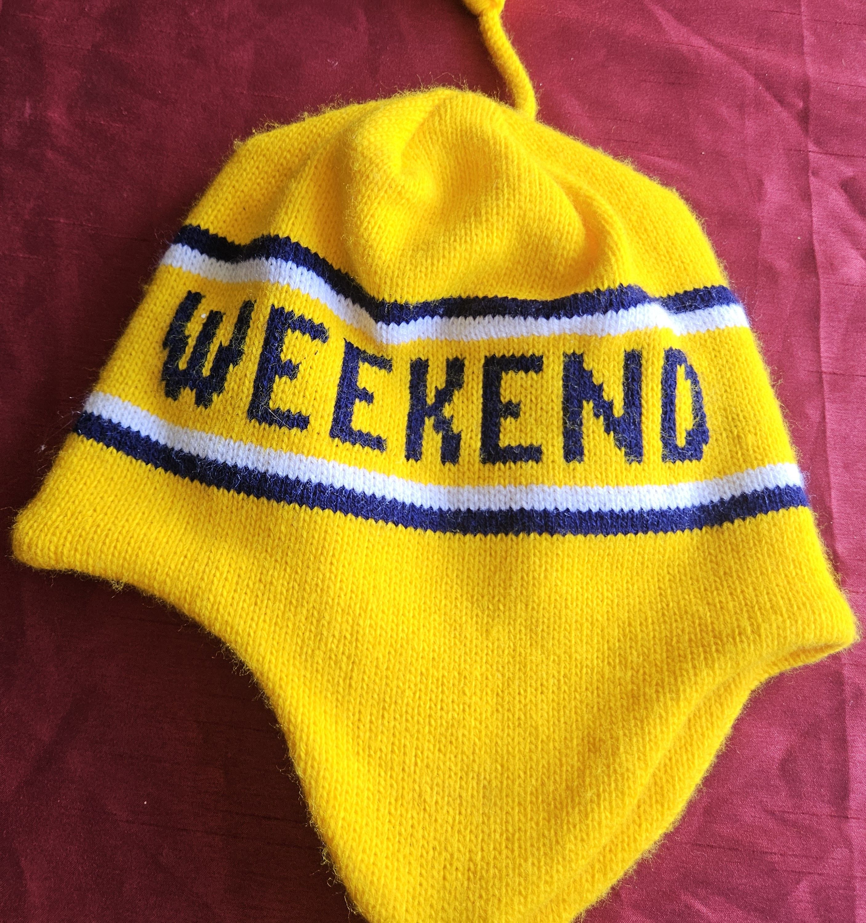 Other Vampire Weekend '00s Vintage Beanie College Hat Cap RARE! Size ONE SIZE - 5 Thumbnail