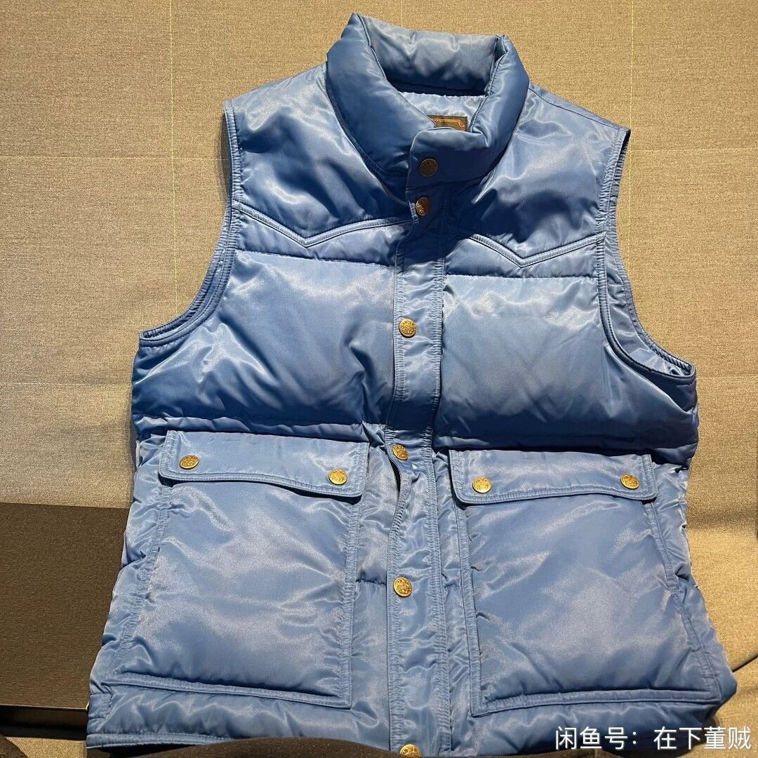 Tenderloin blue down vest by Tenderloin Tokyo Size US M / EU 48-50 / 2 - 1 Thumbnail