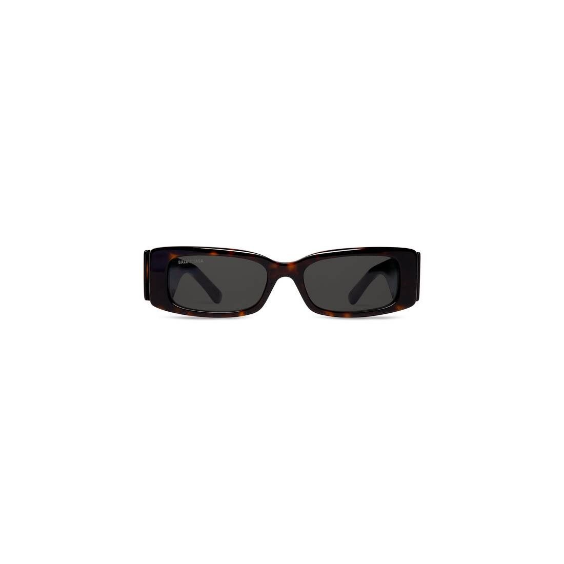 Balenciaga o1la1rc1a0725 Size: OS / Max Rectangle Sunglasses in Havana Size ONE SIZE - 1 Thumbnail
