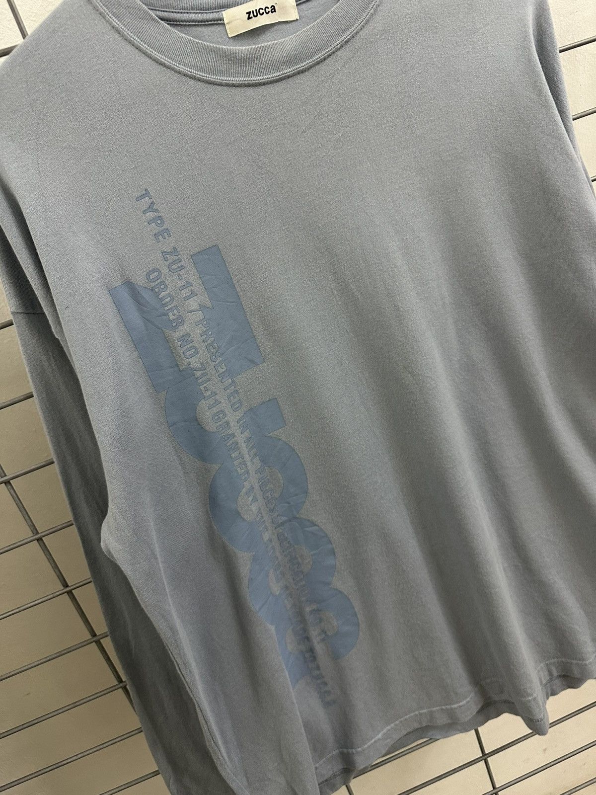 Zucca Rare And Beautiful Zucca Type Zu-11 Military Longsleeve Tee Size US M / EU 48-50 / 2 - 4 Thumbnail