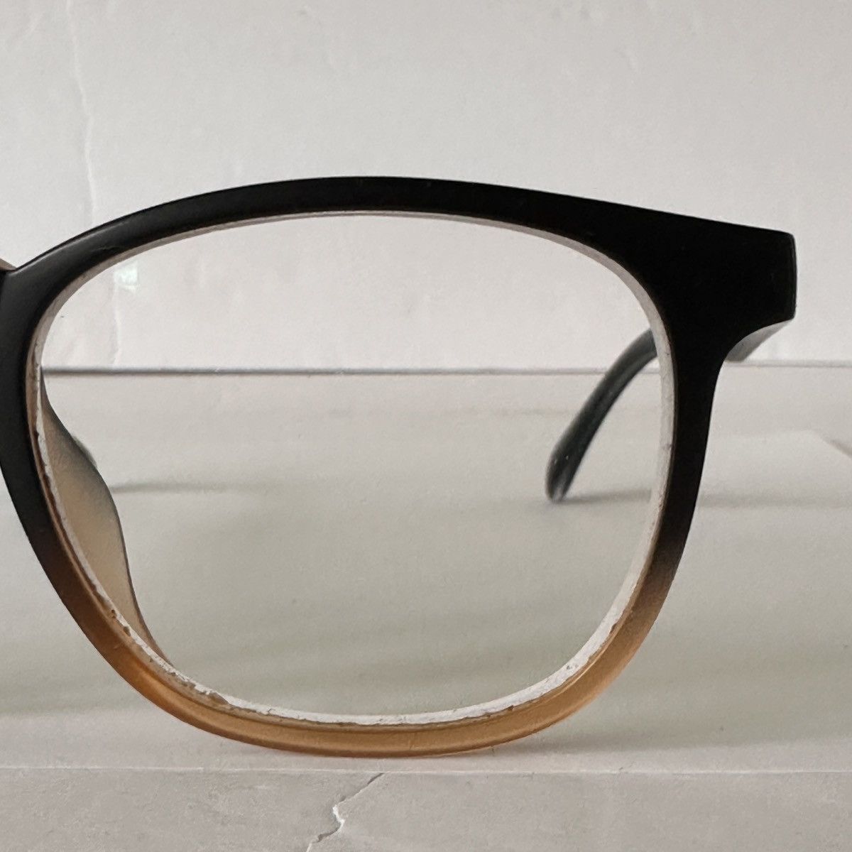 Other ZENNI Square Ombre Brown Eyeglasses Lightweight FRAMES only Size ONE SIZE - 17 Thumbnail