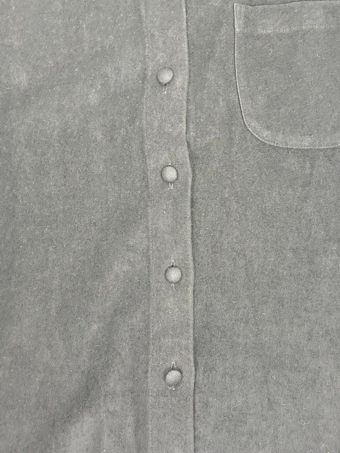 Armani 1990s Armani Alcantara Navy Dark Shirt Size US S / EU 44-46 / 1 - 8 Thumbnail