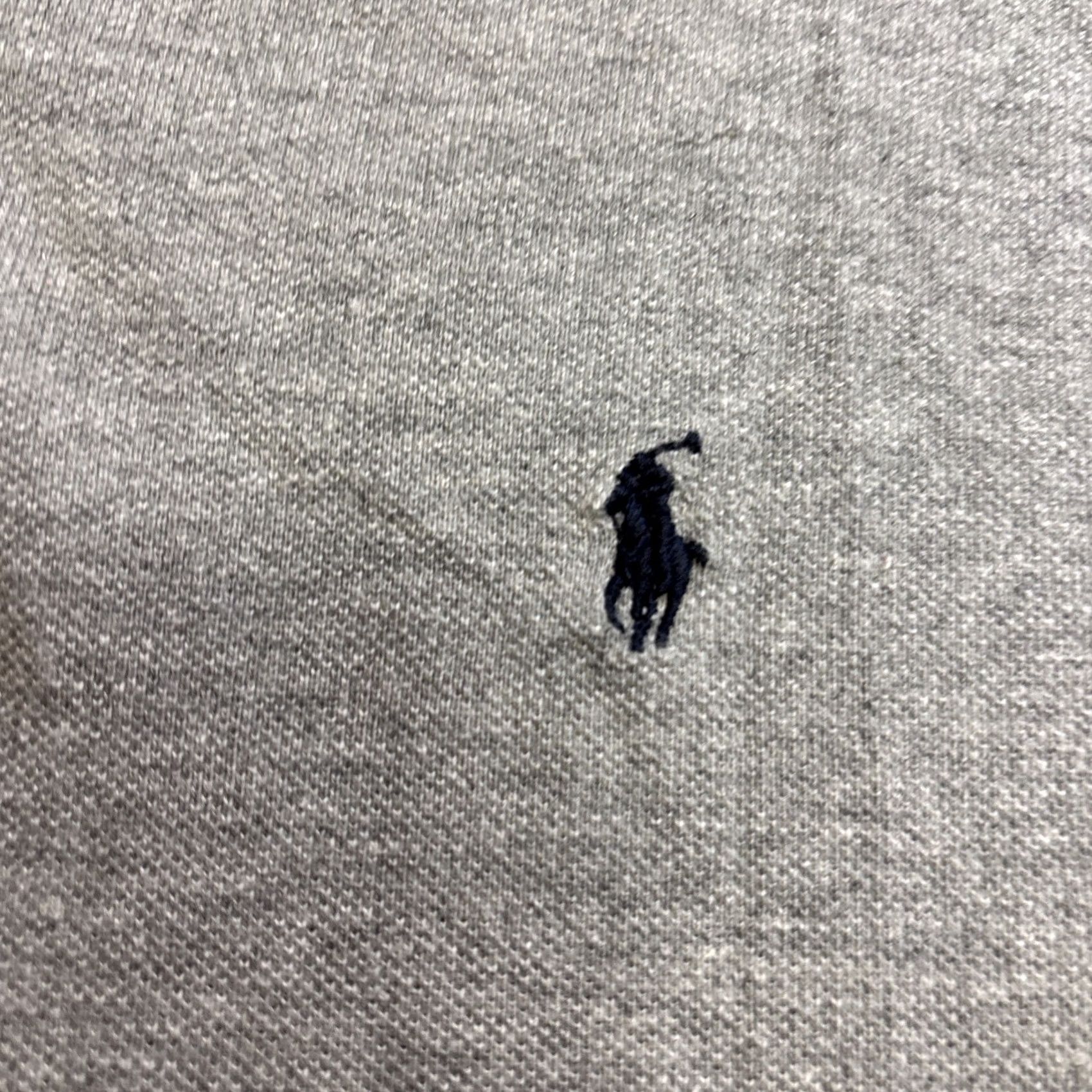 Ralph Lauren VINTAGE Polo Ralph Lauren Shirt Men 2XL XXL Gray Short Sleeve Cotton Size US XXL / EU 58 / 5 - 2 Thumbnail