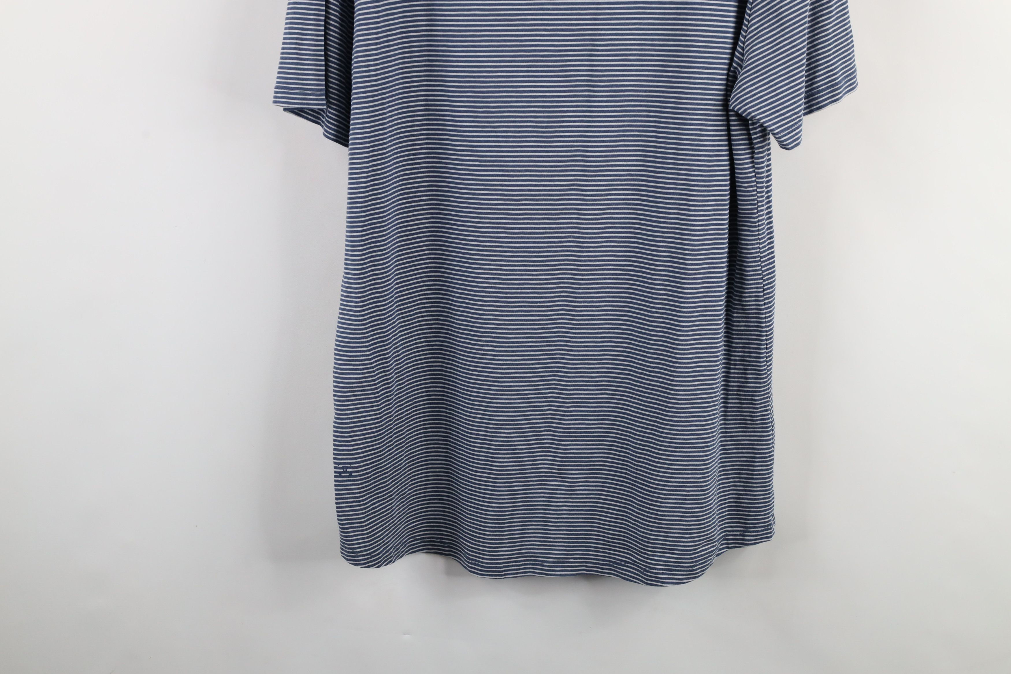 Lululemon × Vintage Lululemon 5 Year Basic Short Sleeve T-Shirt Blue White Size US XL / EU 56 / 4 - 9 Thumbnail