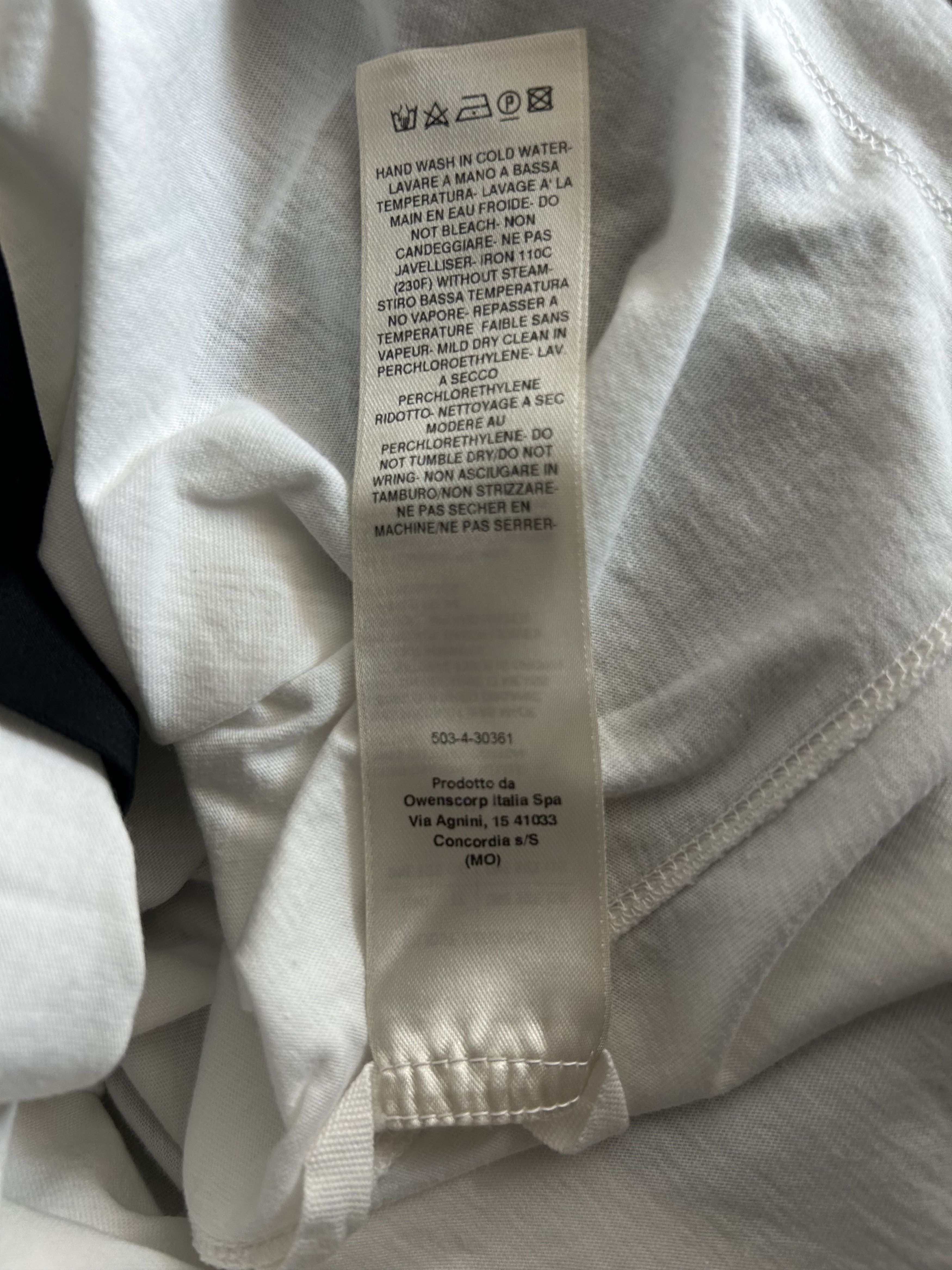 Rick Owens Rick Owens White Walrus T-Shirt Size US L / EU 52-54 / 3 - 4 Thumbnail