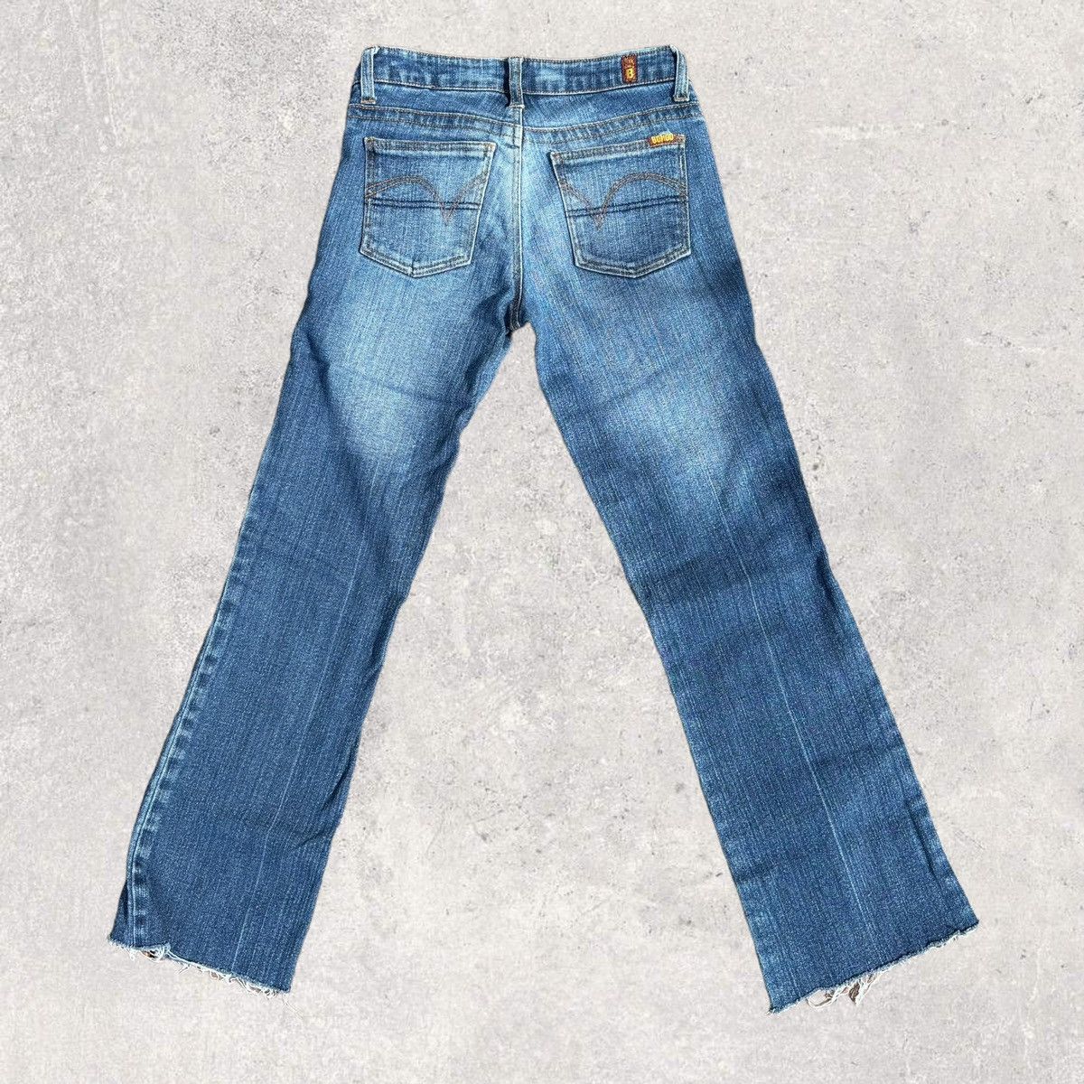 Vintage Y2K Vintage Low Rise Bongo Jeans Size 26" / US 2 / IT 38 - 2 Thumbnail