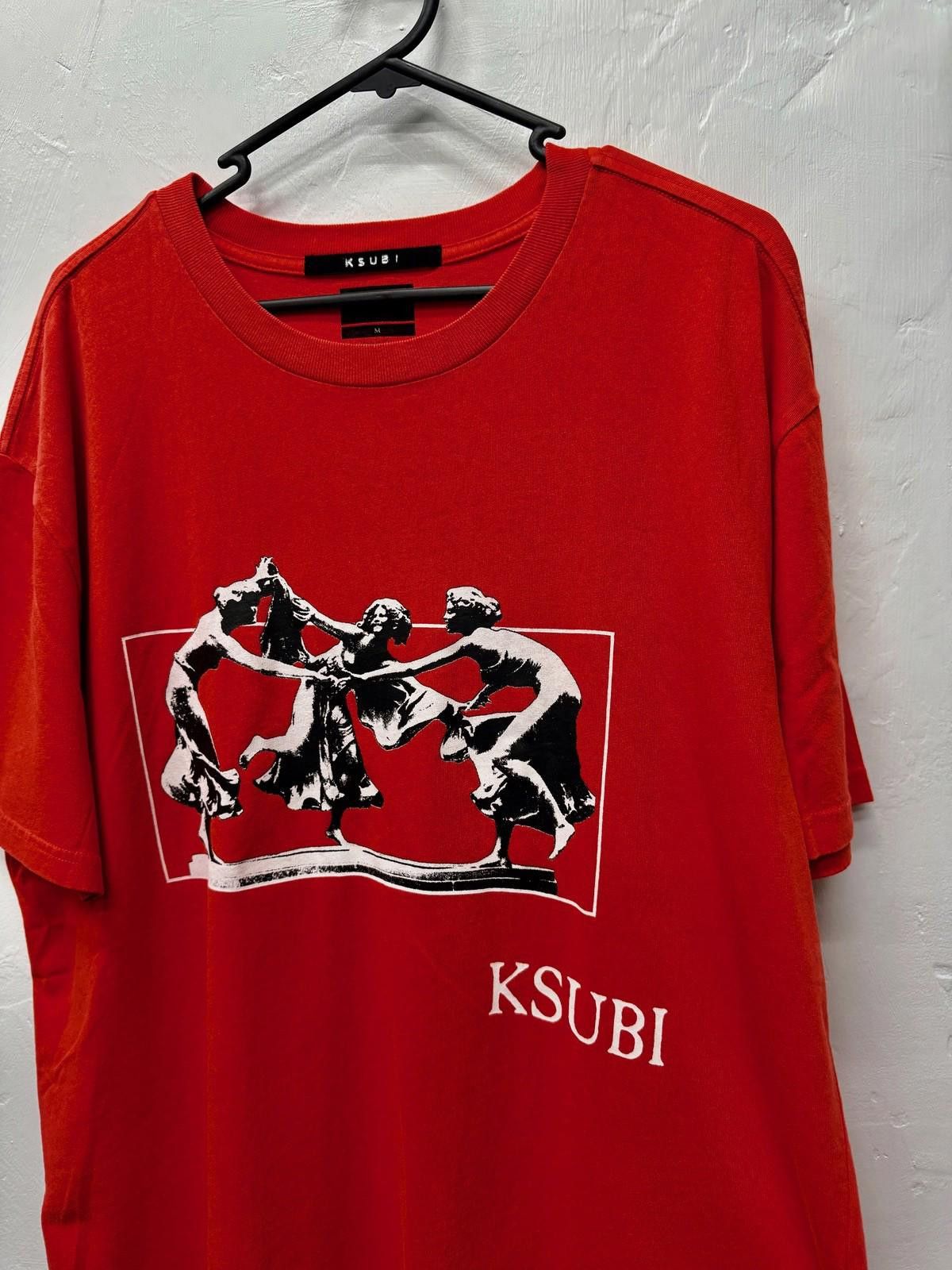 Ksubi new ksubi tee t-shirt mens dancers biggie fire red medium m Size US M / EU 48-50 / 2 - 2 Thumbnail