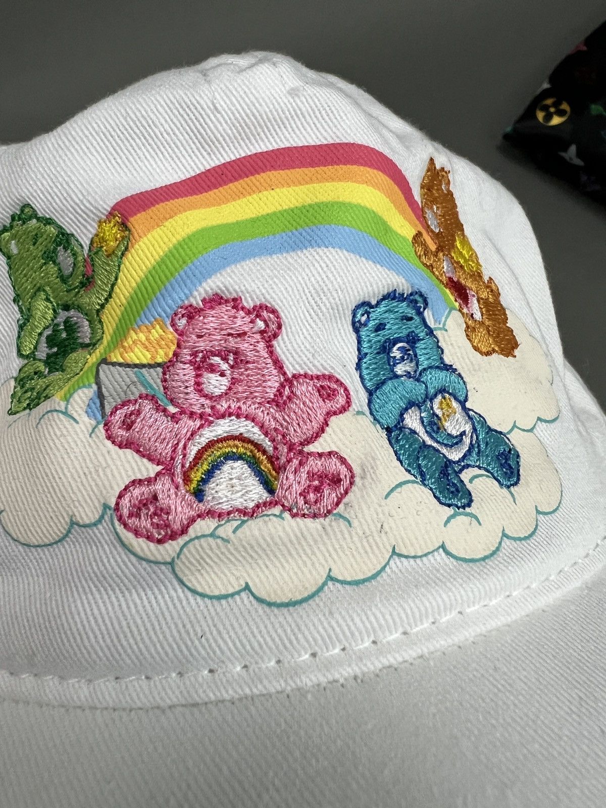 Other Y2K Embroidered Care Bear Embroidered Hat Size ONE SIZE - 9 Thumbnail