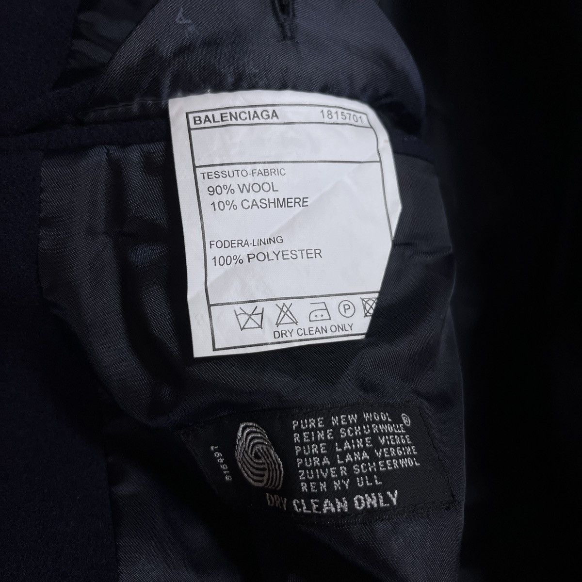 Balenciaga Balenciaga Cashmere Wool Coat Size US L / EU 52-54 / 3 - 5 Thumbnail