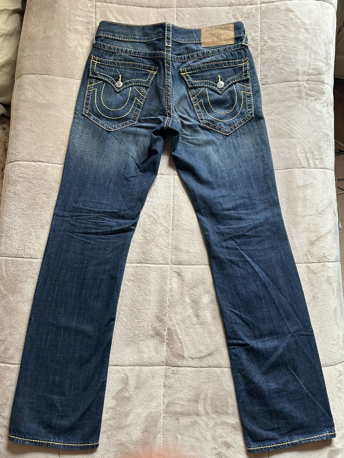 True Religion Straight Flap Big T Jean Size US 31 - 6 Thumbnail