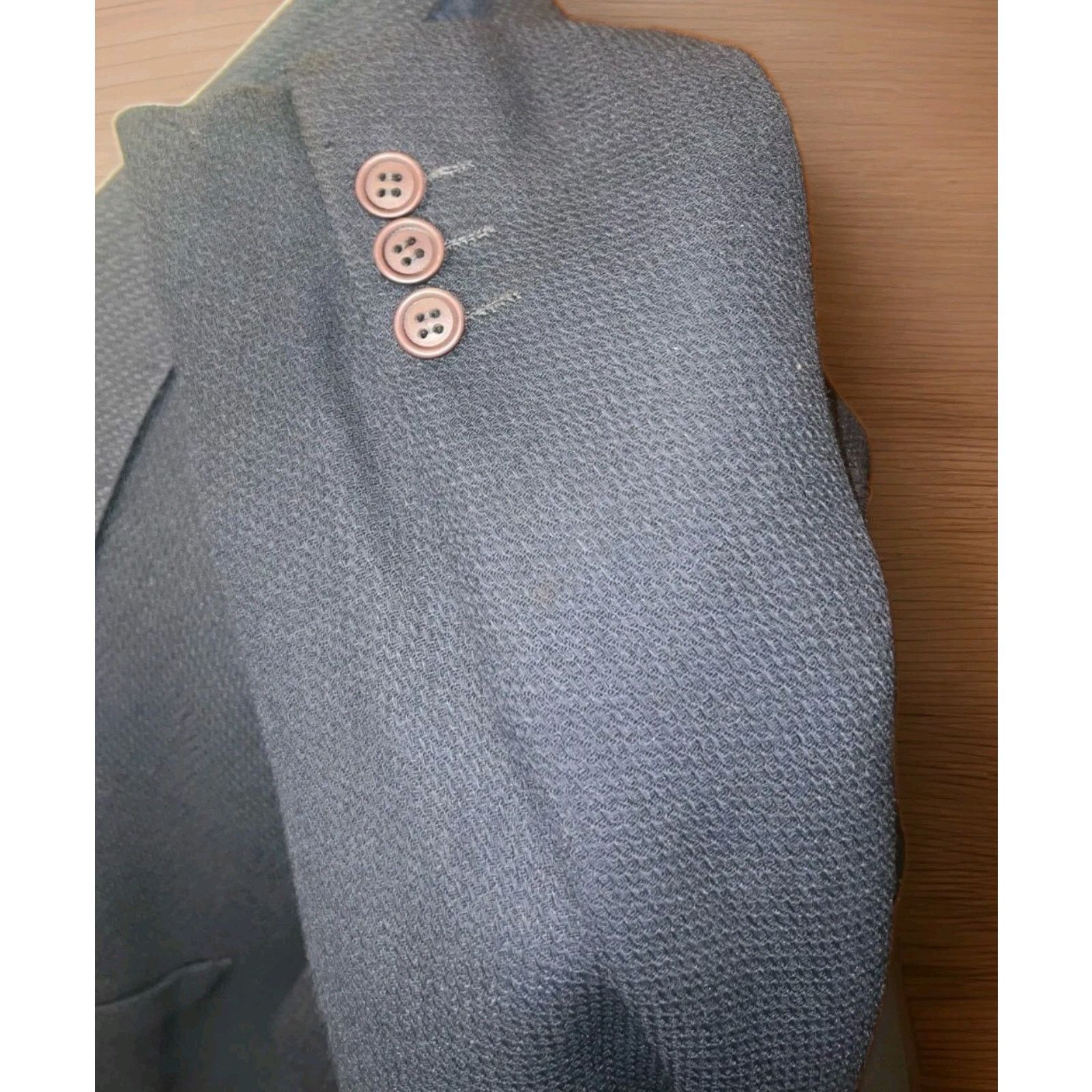 Giorgio Armani Giorgio Armani 3bt Navy Blue Blazer Size 46L Size 46L - 2 Thumbnail