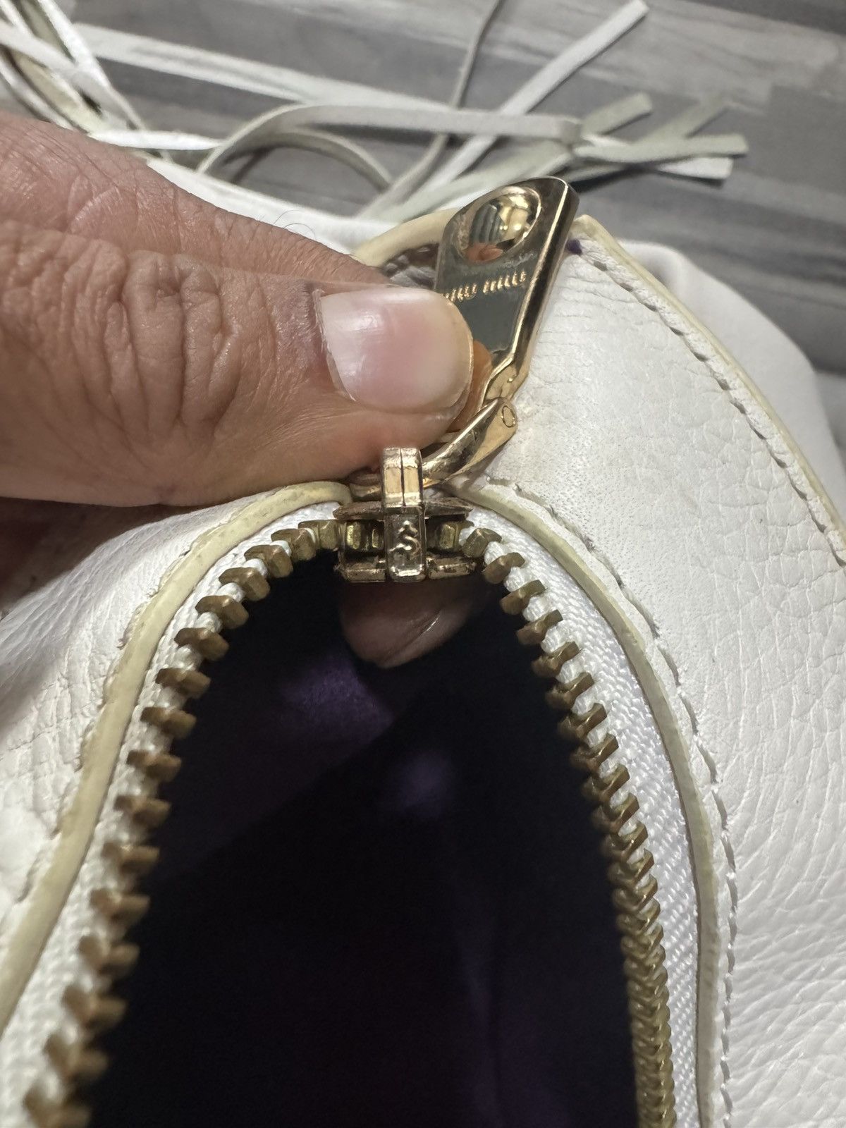 Miu Miu MIU MIU VITELLO LEATHER BAG Size ONE SIZE - 5 Thumbnail