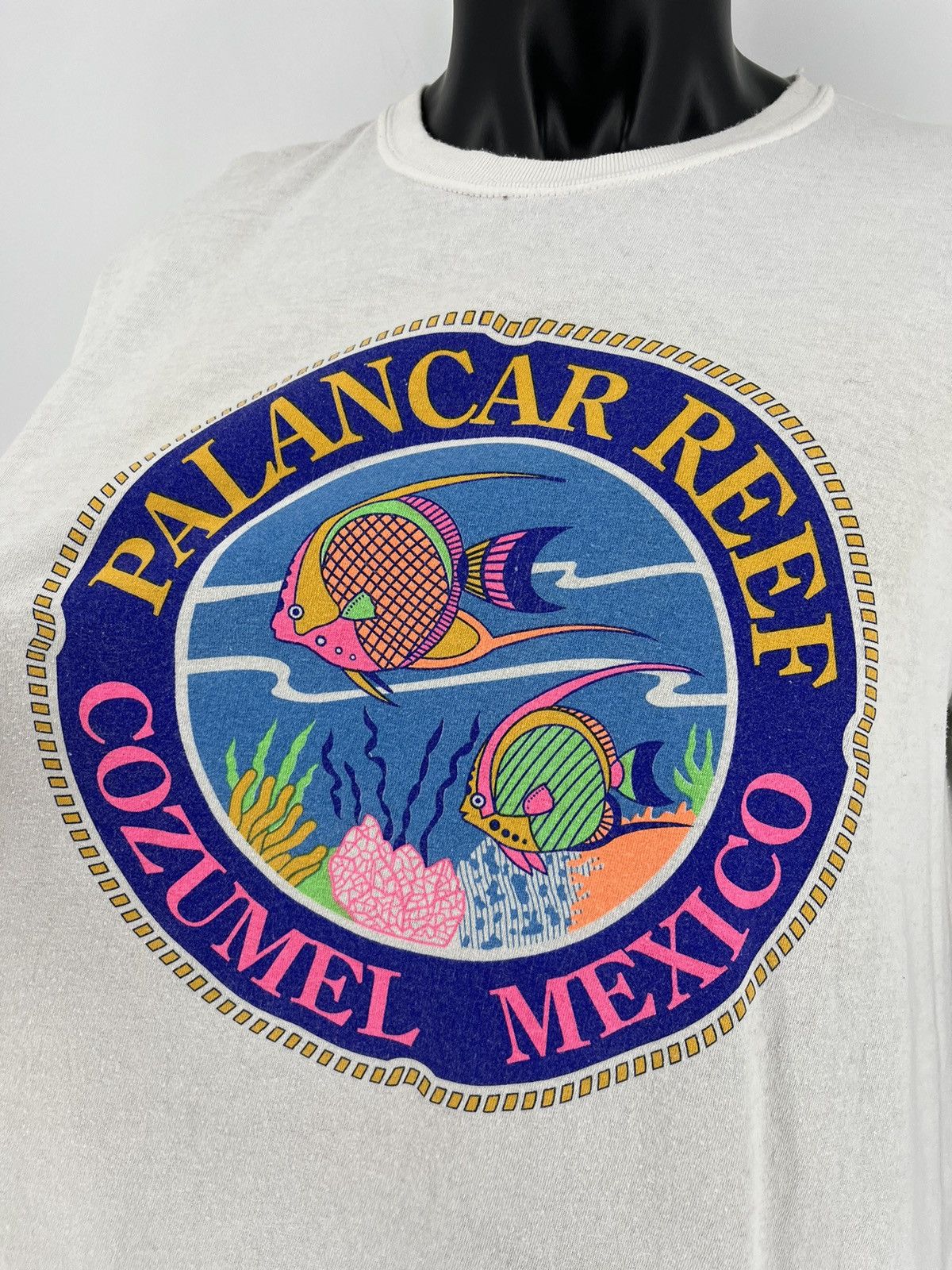 Other Vintage Cozumel Mexico Shirt 2XL White Palancar Reef Fish Size US XL / EU 56 / 4 - 8 Thumbnail