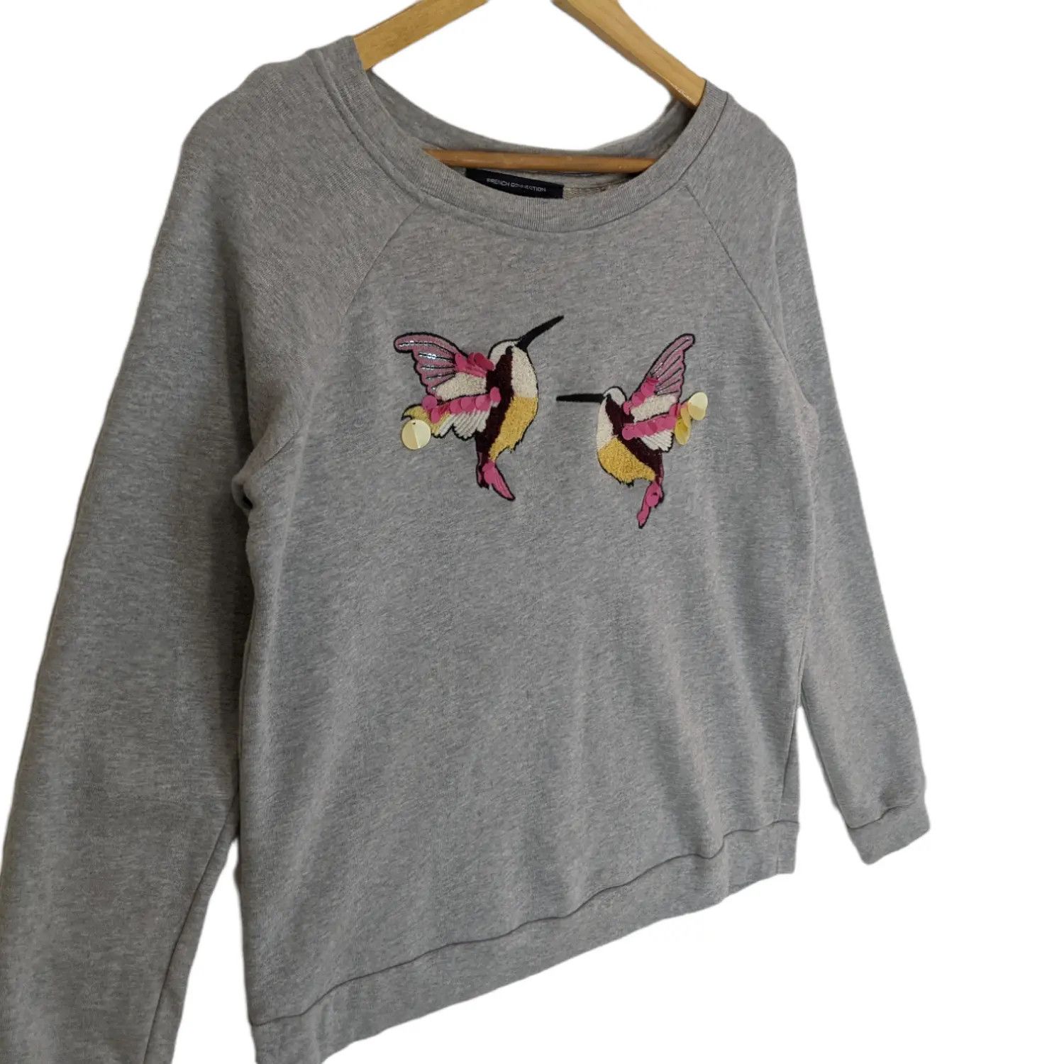 French Connection × Japanese Brand FRENCH CONNECTION Bird Jumper Sweatshirt Size M / US 6-8 / IT 42-44 - 3 Thumbnail