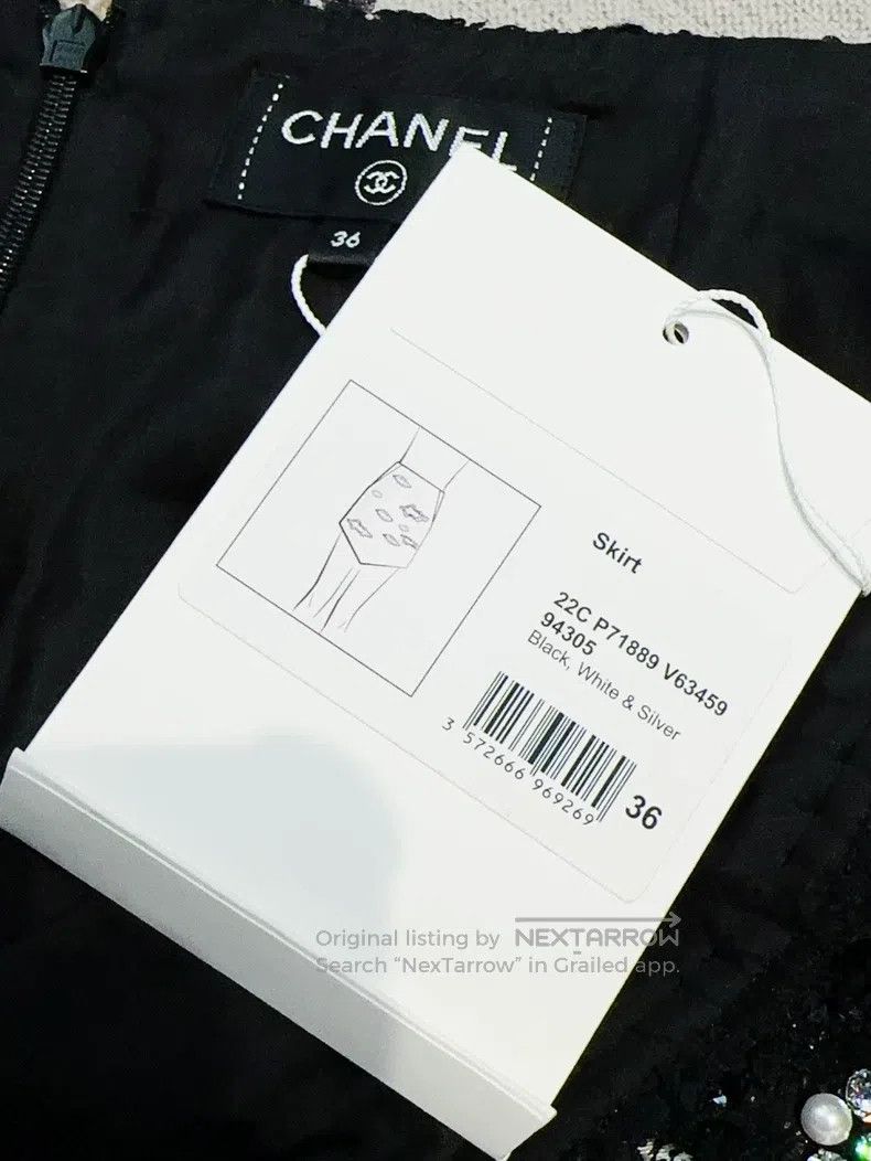 Chanel Chanel 22p Spring and Summer Preview Black Heavy Industry Size 24" / US 00 / IT 34 - 5 Thumbnail
