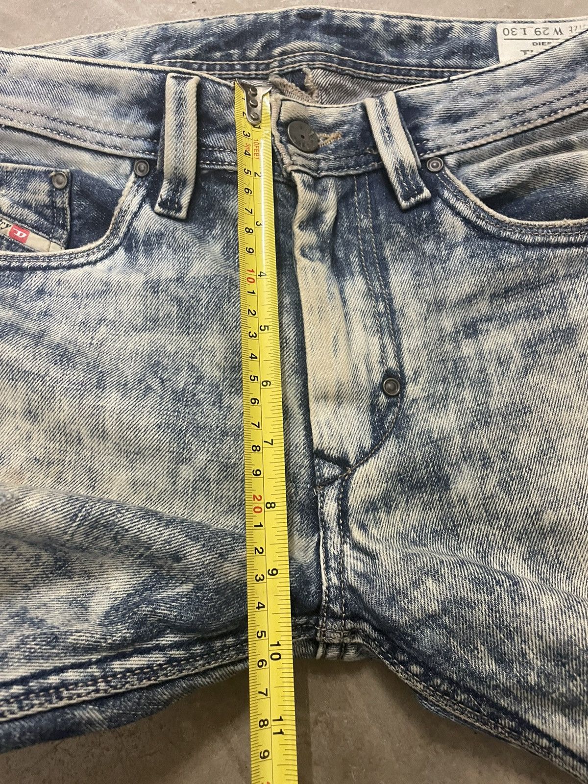 Diesel Diesel Industry Distressed Jeans Skinny denim Size US 31 - 19 Thumbnail