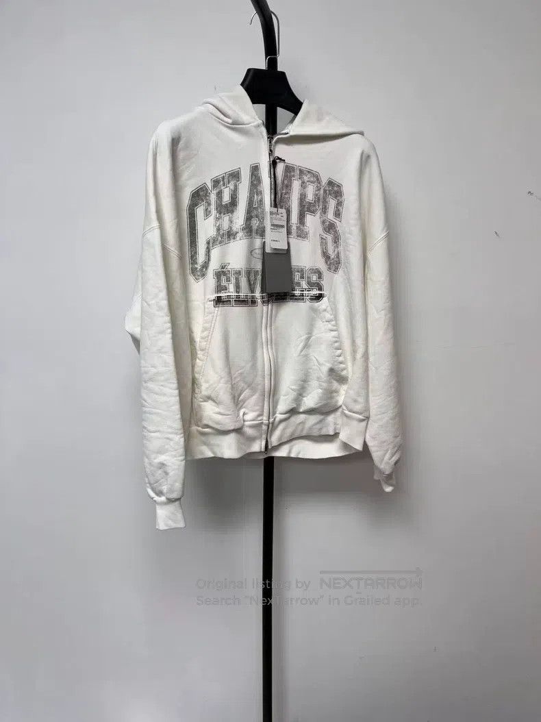 Balenciaga Balenciaga Letter Pattern Printed Hooded Zip-Up Casual Swe Size US S / EU 44-46 / 1 - 1 Thumbnail
