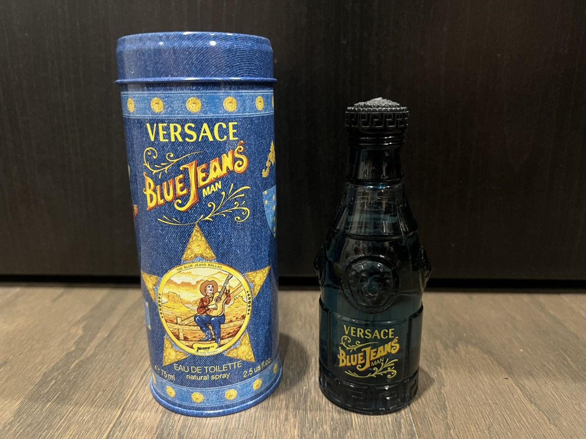 Versace Versace Blue Jeans Man EDT 75ml 90%+ Full Original Tin Box Size ONE SIZE - 1 Thumbnail