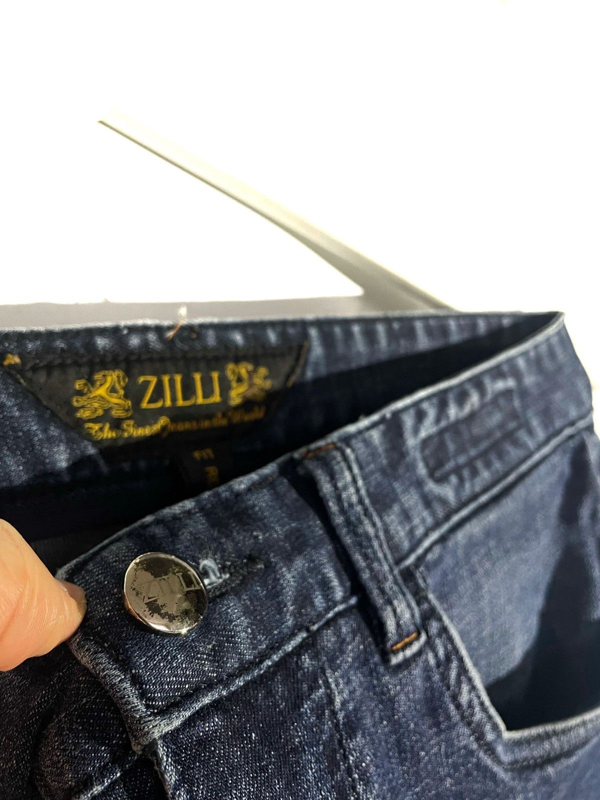Zilli Zilli Men Blue Jeans Luxury Style Made In Italy Size 29 Size US 29 - 3 Thumbnail