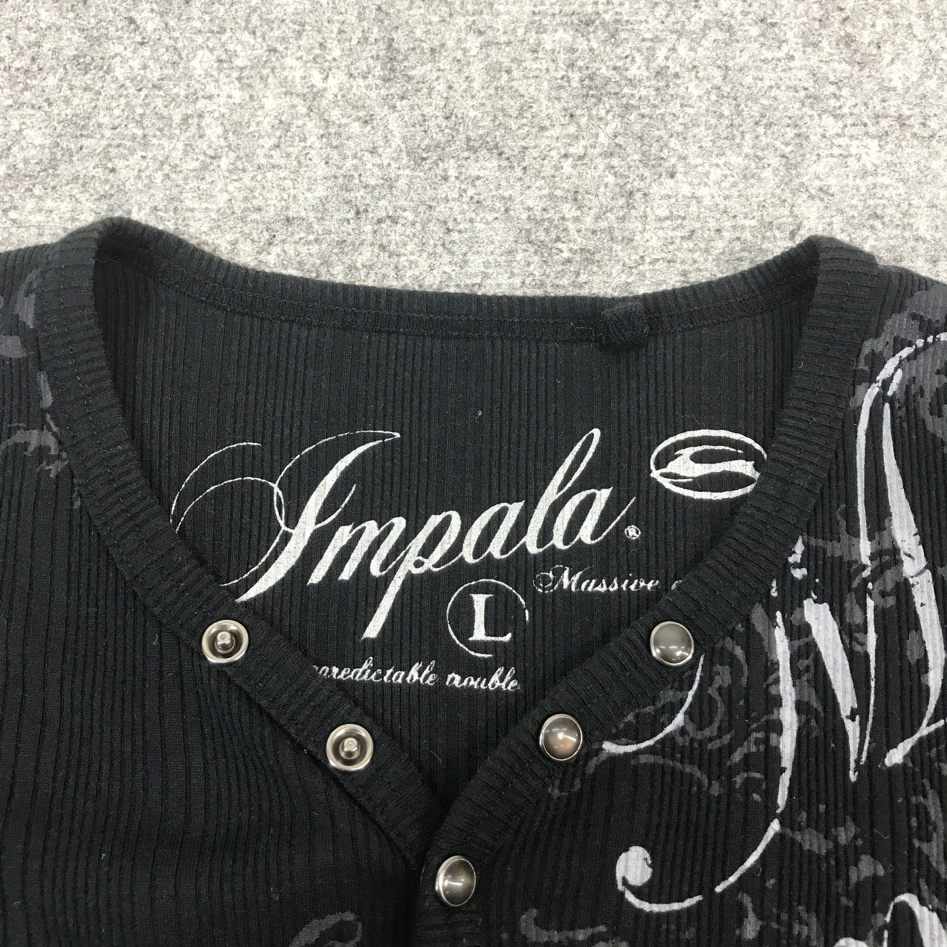 Japanese Brand IFSIXWASNINE IMPALA JAPAN STYLE PUNK TSHIRTS Size US L / EU 52-54 / 3 - 7 Thumbnail