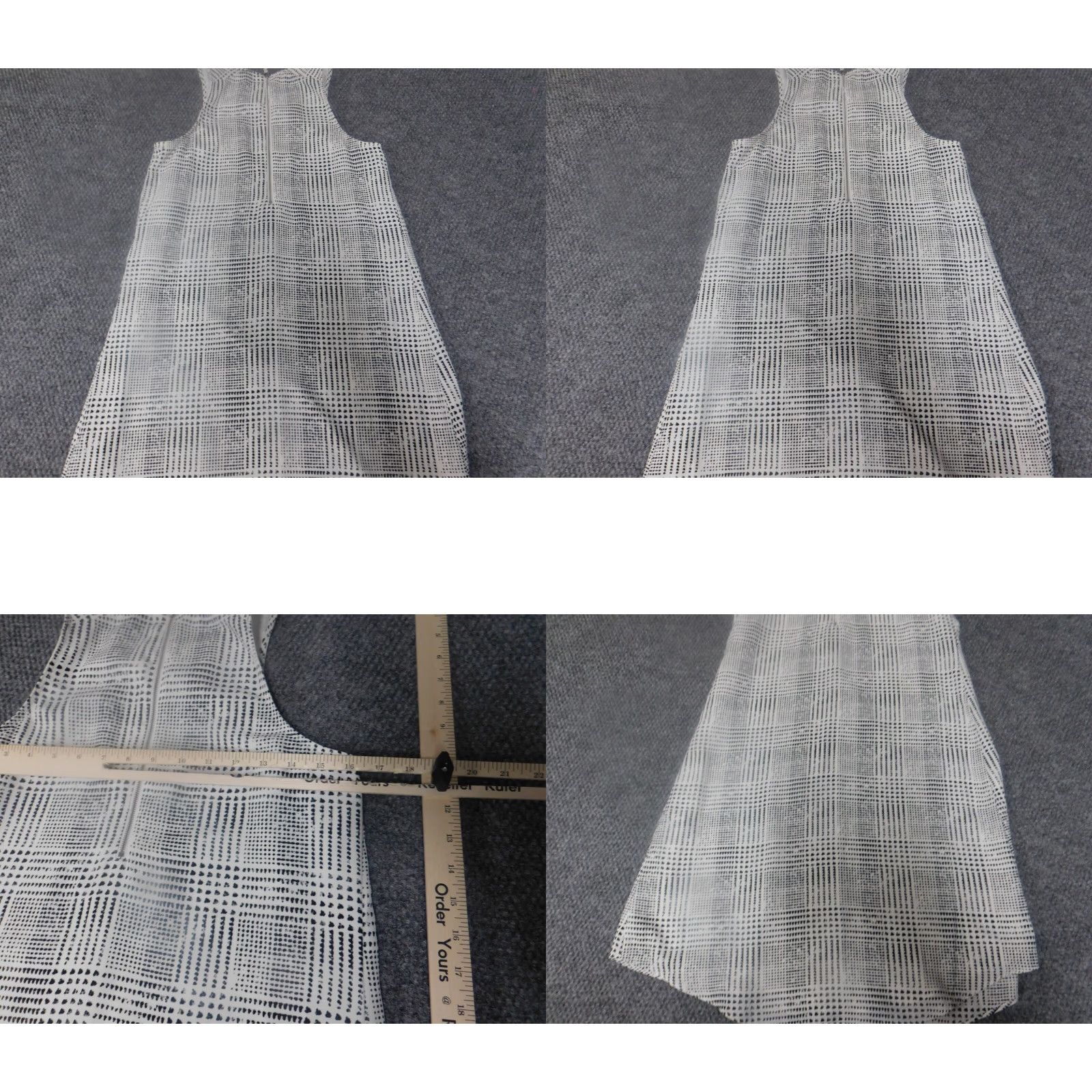 Apt. 9 Apr 9 Womens dress Small Gray A-line zip Dress Size S / US 4 / IT 40 - 8 Thumbnail