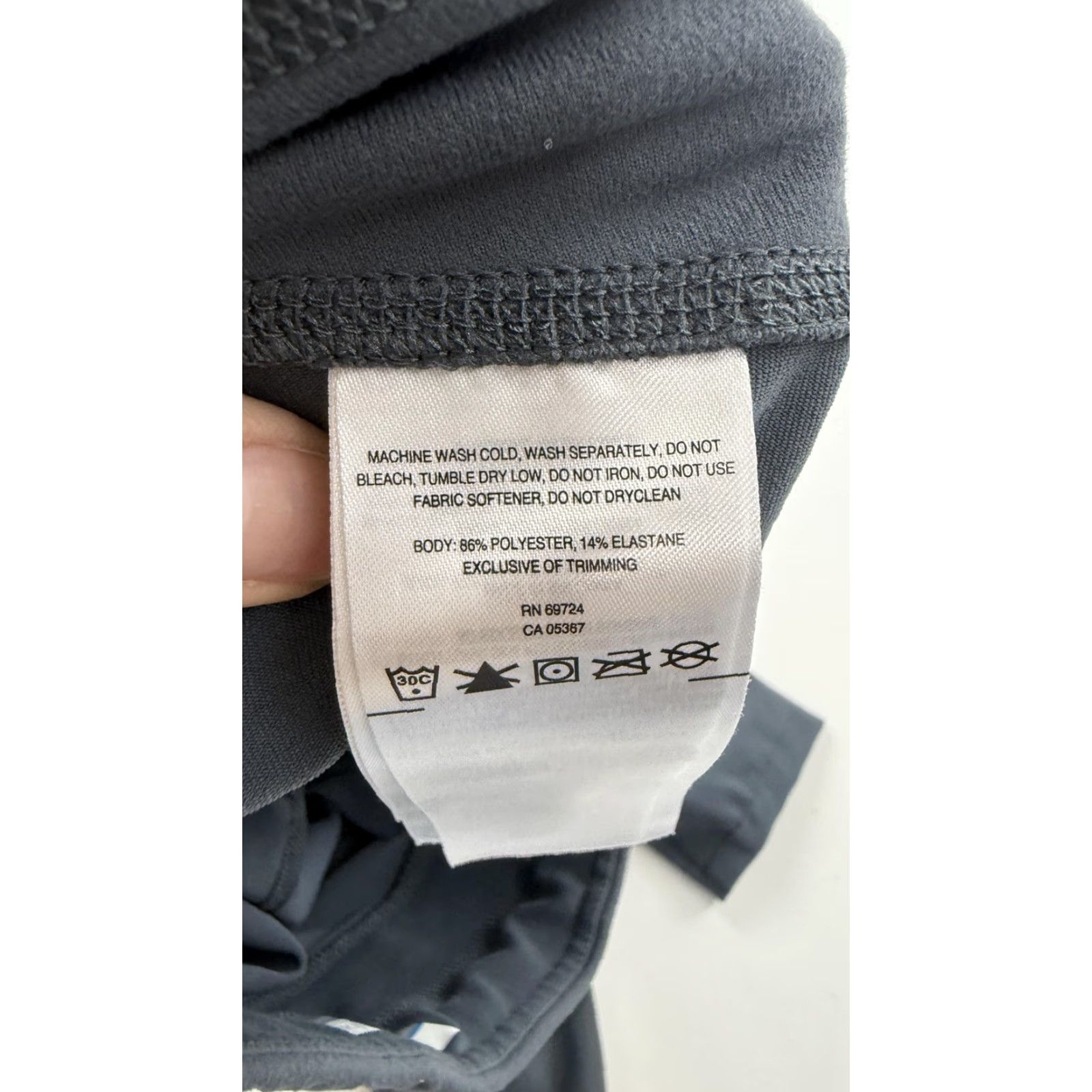 Vintage Columbia Leggings Womens Small Black Stretch Ankle Yoga Athletic Outdoor S/P Pants Size 28" / US 6 / IT 42 - 3 Thumbnail