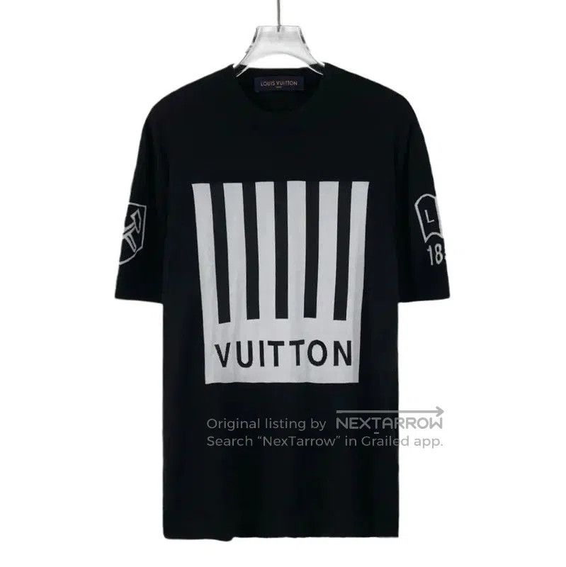 Louis Vuitton Louis Vuitton Black Wool Men's T-Shirt XS . Size US XS / EU 42 / 0 - 1 Thumbnail