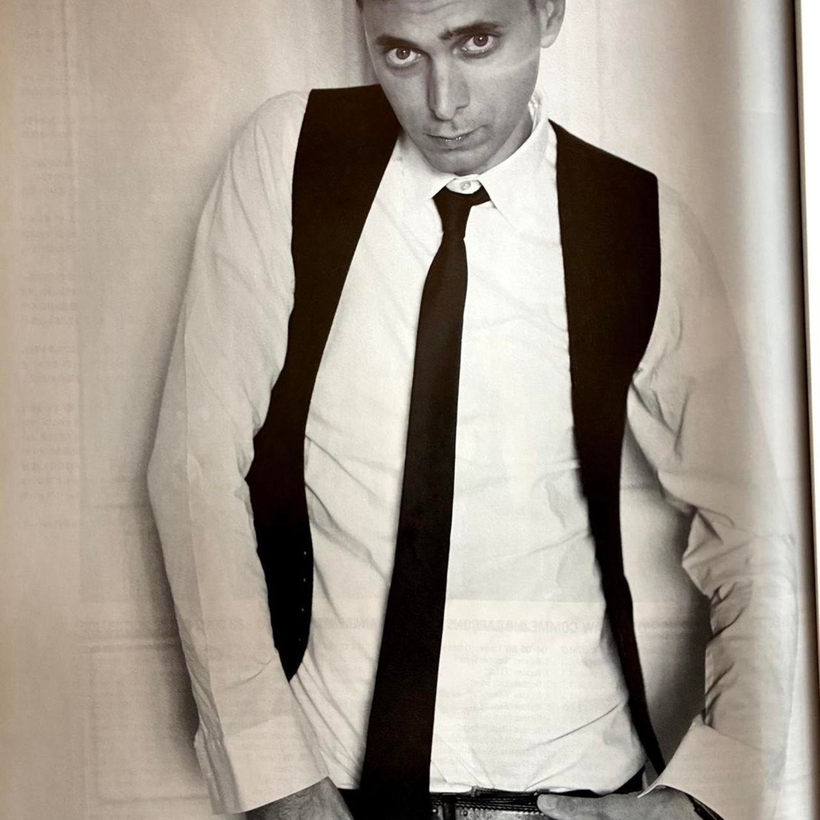 Hedi Slimane × Junya Watanabe × Raf Simons Hedi Slimane Junya Watanabe Raf Simons High Fashion Magazine Size ONE SIZE - 2 Thumbnail