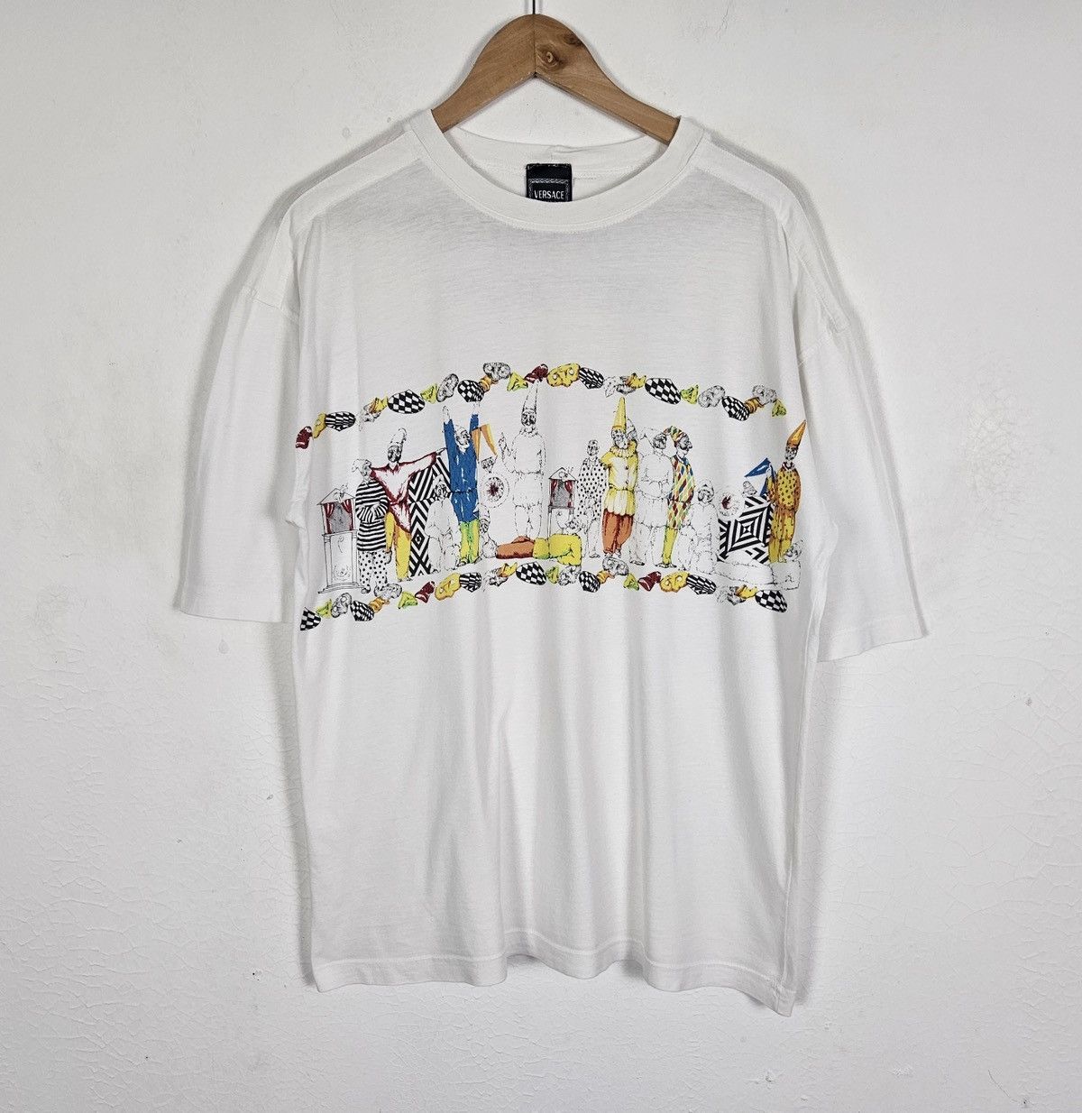 Versace Jeans Couture Vintage Versace Jeans Couture clown parade tee shirt Size US M / EU 48-50 / 2 - 3 Thumbnail