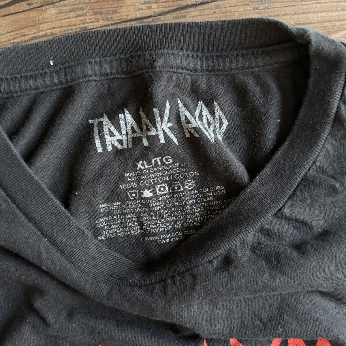 Band Tees × Rap Tees × Trippie Redd Trippie Redd Concert Tour Merch T-Shirt Size US XL / EU 56 / 4 - 5 Thumbnail