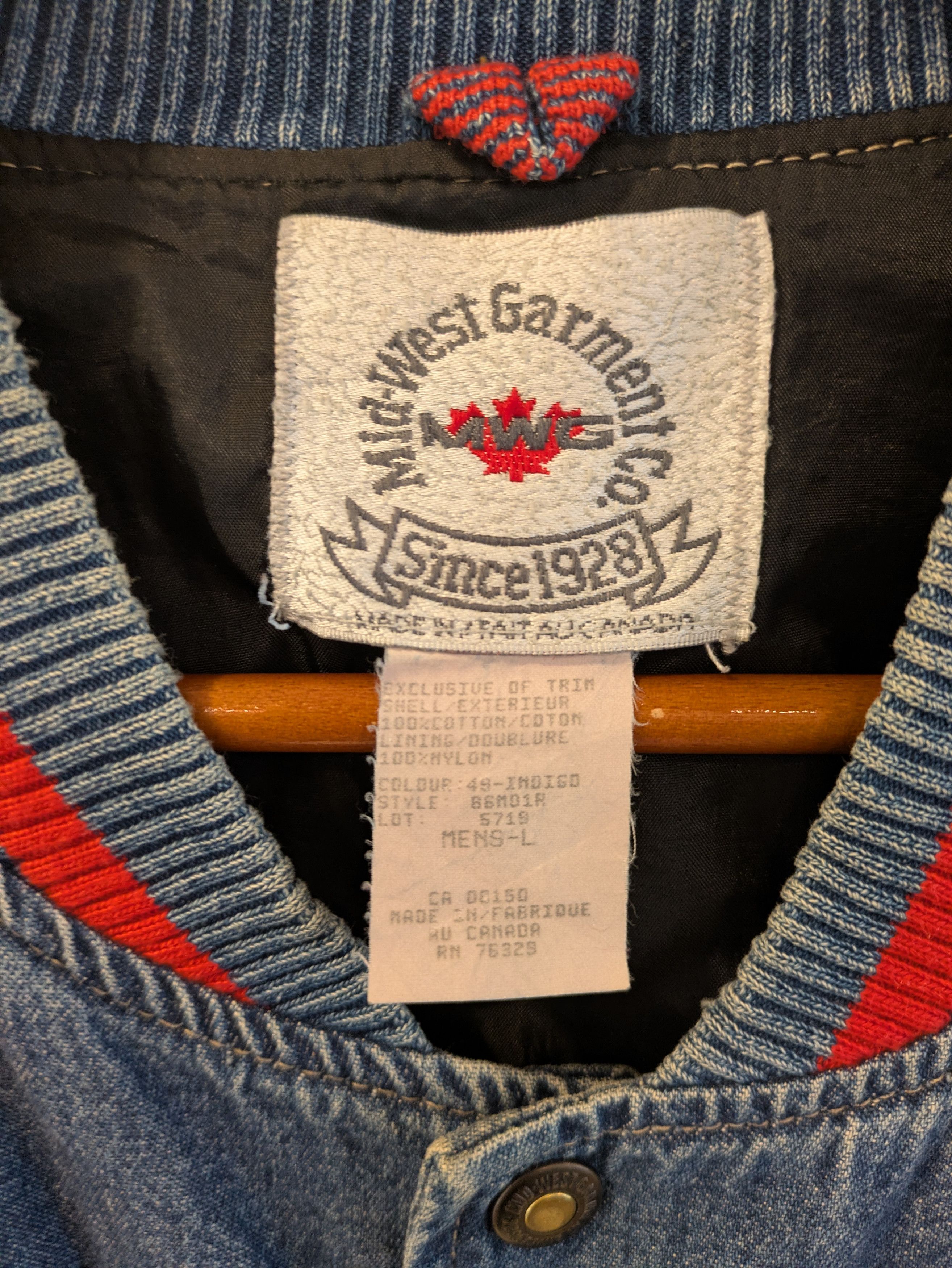 Budweiser × Vintage Budweiser Denim Aztec Club Jacket Size US L / EU 52-54 / 3 - 3 Thumbnail
