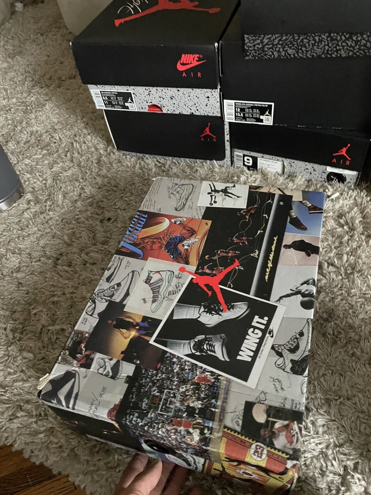 Jordan Brand Jordan 7 Reflection of a Champion Size US 9.5 / EU 42-43 - 13 Thumbnail