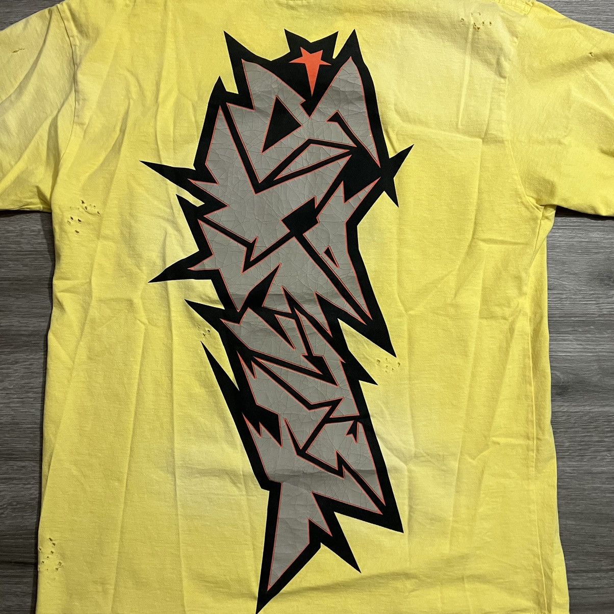 HELLSTAR Hellstar Cracked Logo T-Shirt Size US M / EU 48-50 / 2 - 9 Thumbnail