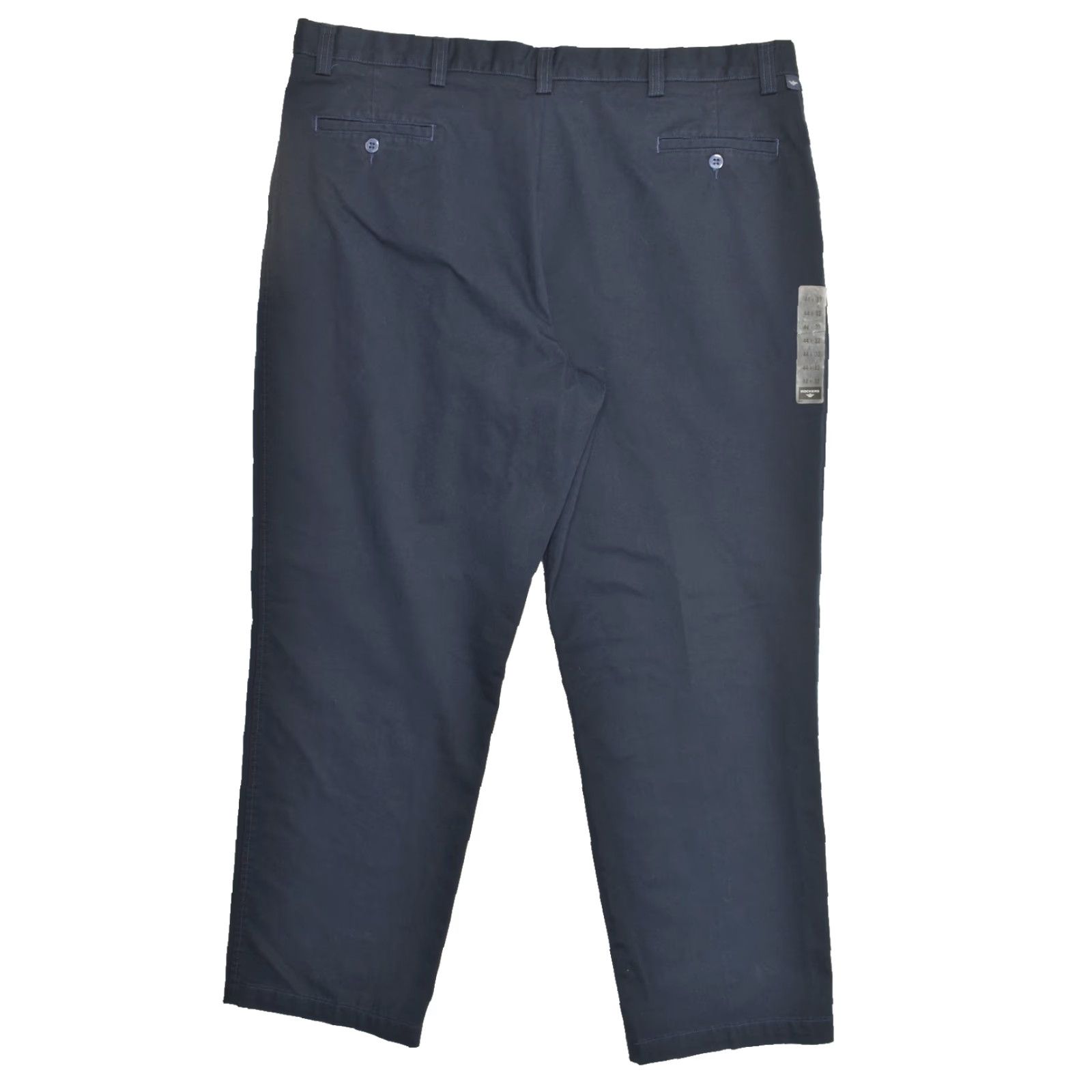 Dockers DOCKERS Pants Navy Blue Chino W44 L32 100% Cotton Classic Fit NWT Womens? Mens? Size US 44 / EU 60 - 2 Thumbnail
