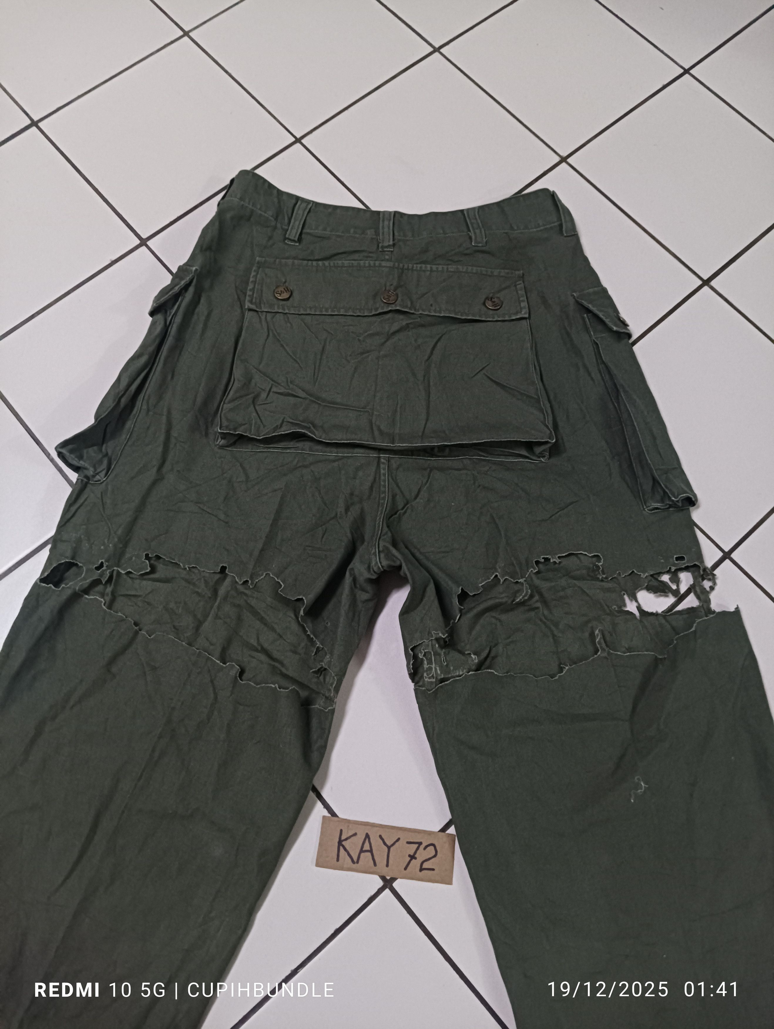 Japanese Brand MILPUCCI MONKEY PANTS Size US 30 / EU 46 - 9 Thumbnail