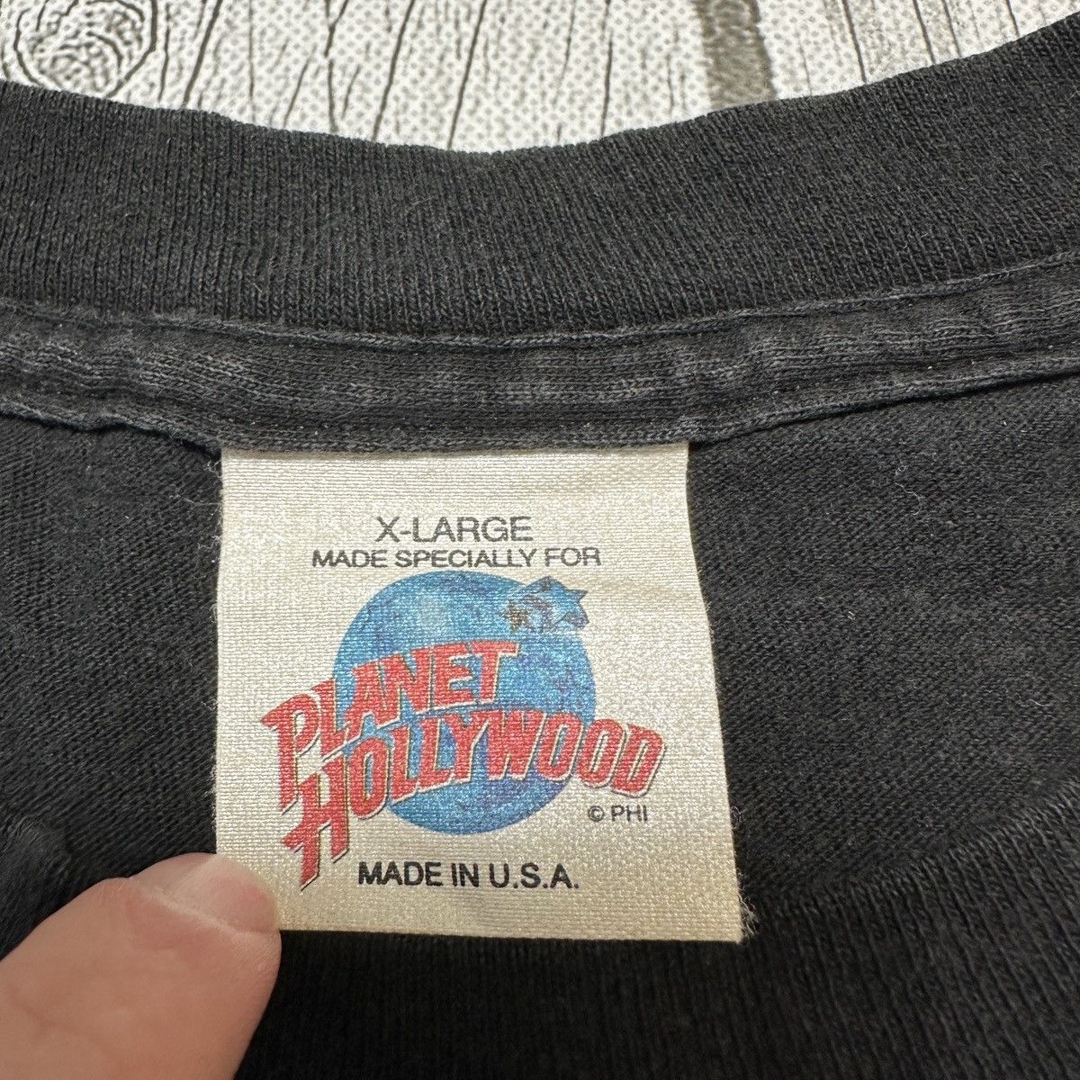 Planet Hollywood × Vintage Vintage Planet Hollywood tee Size US XL / EU 56 / 4 - 4 Thumbnail