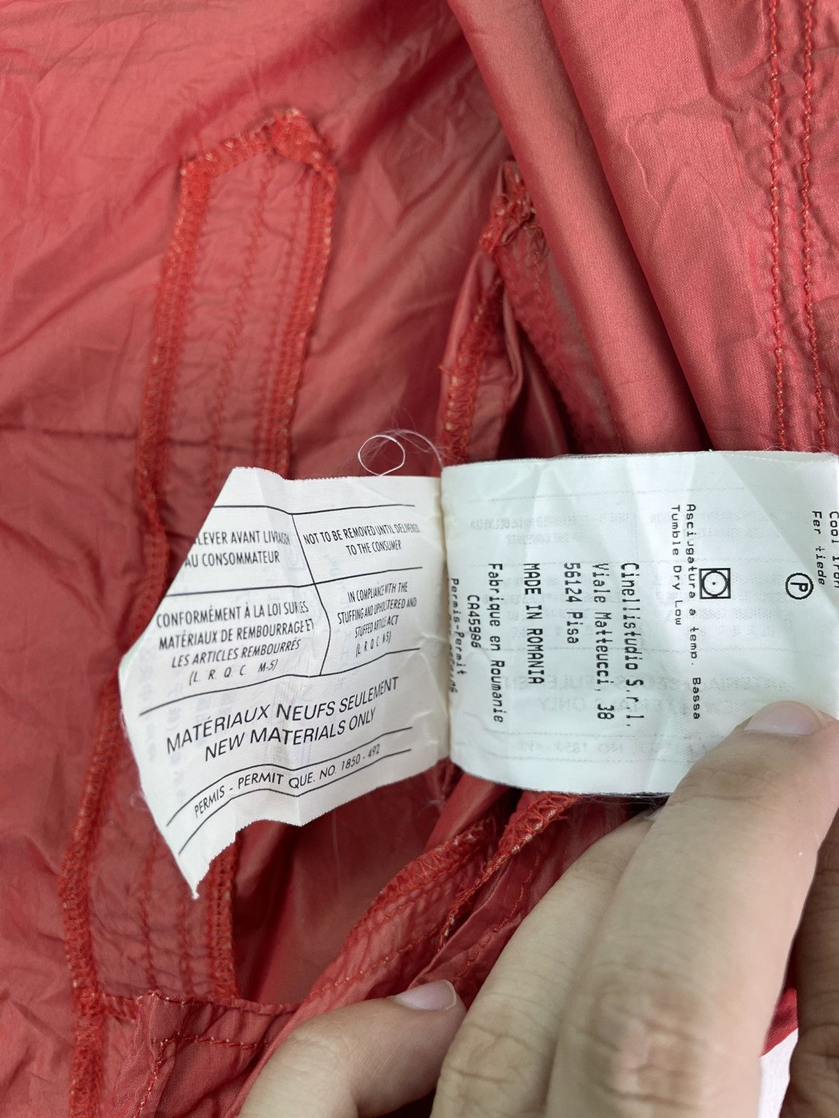 Other Vtg 90s CB4 luxury designer lightweight trench jacket Size M / US 6-8 / IT 42-44 - 8 Thumbnail