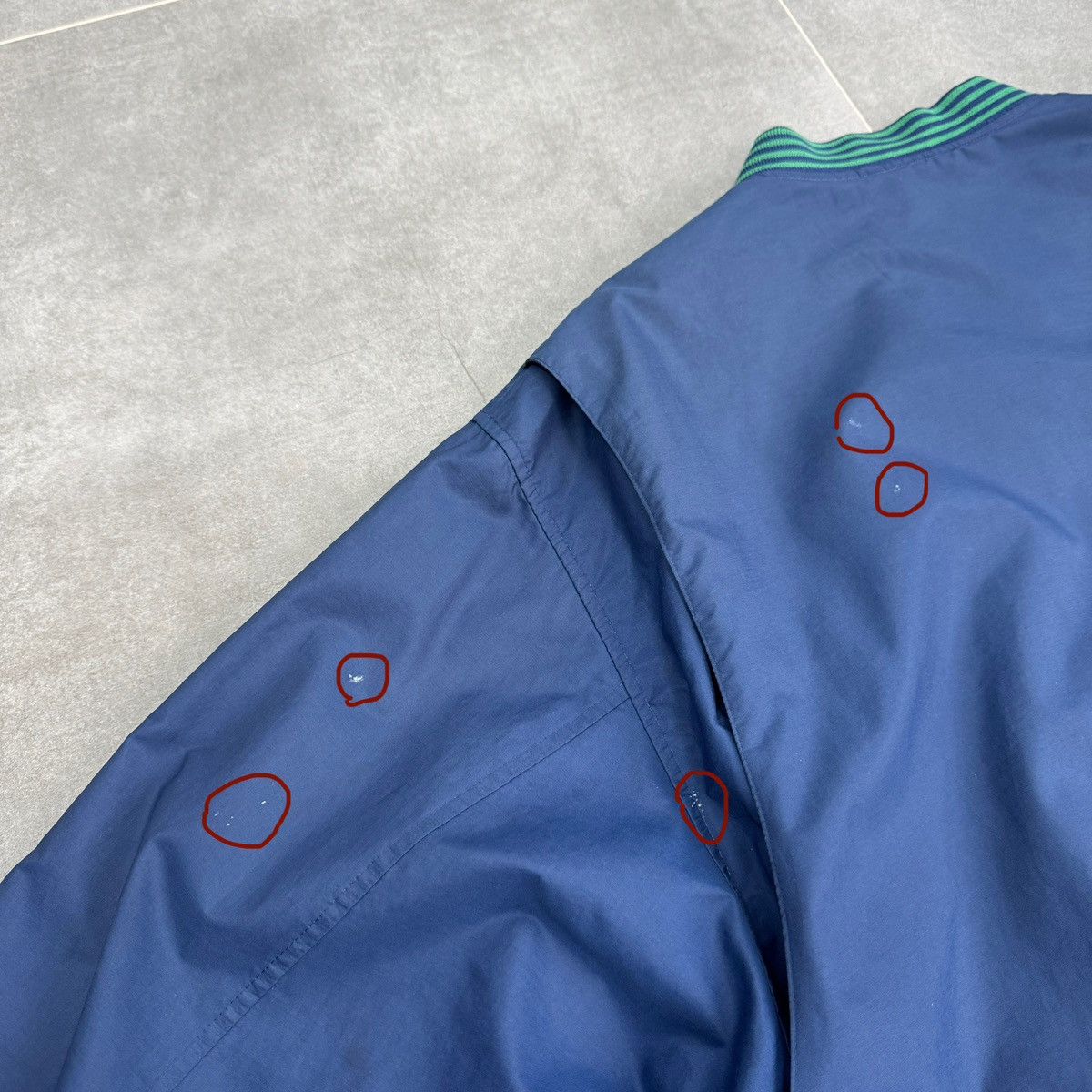 Lacoste Vintage Lacoste Chemise Bomber Jacket Blue Men Size 6 /L/XL Size US L / EU 52-54 / 3 - 21 Thumbnail