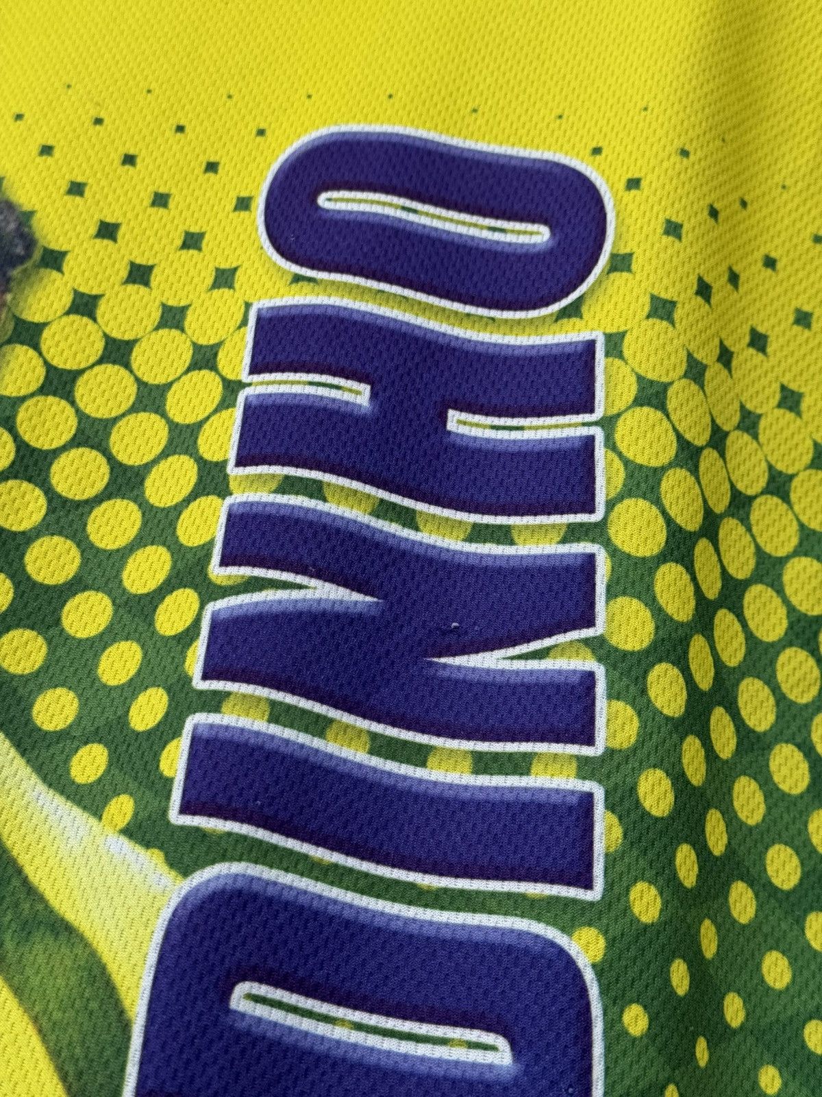 Vintage Ronaldinho Brazil Soccer Jersey AOP Ronaldo y2k blokecore Size US L / EU 52-54 / 3 - 7 Thumbnail