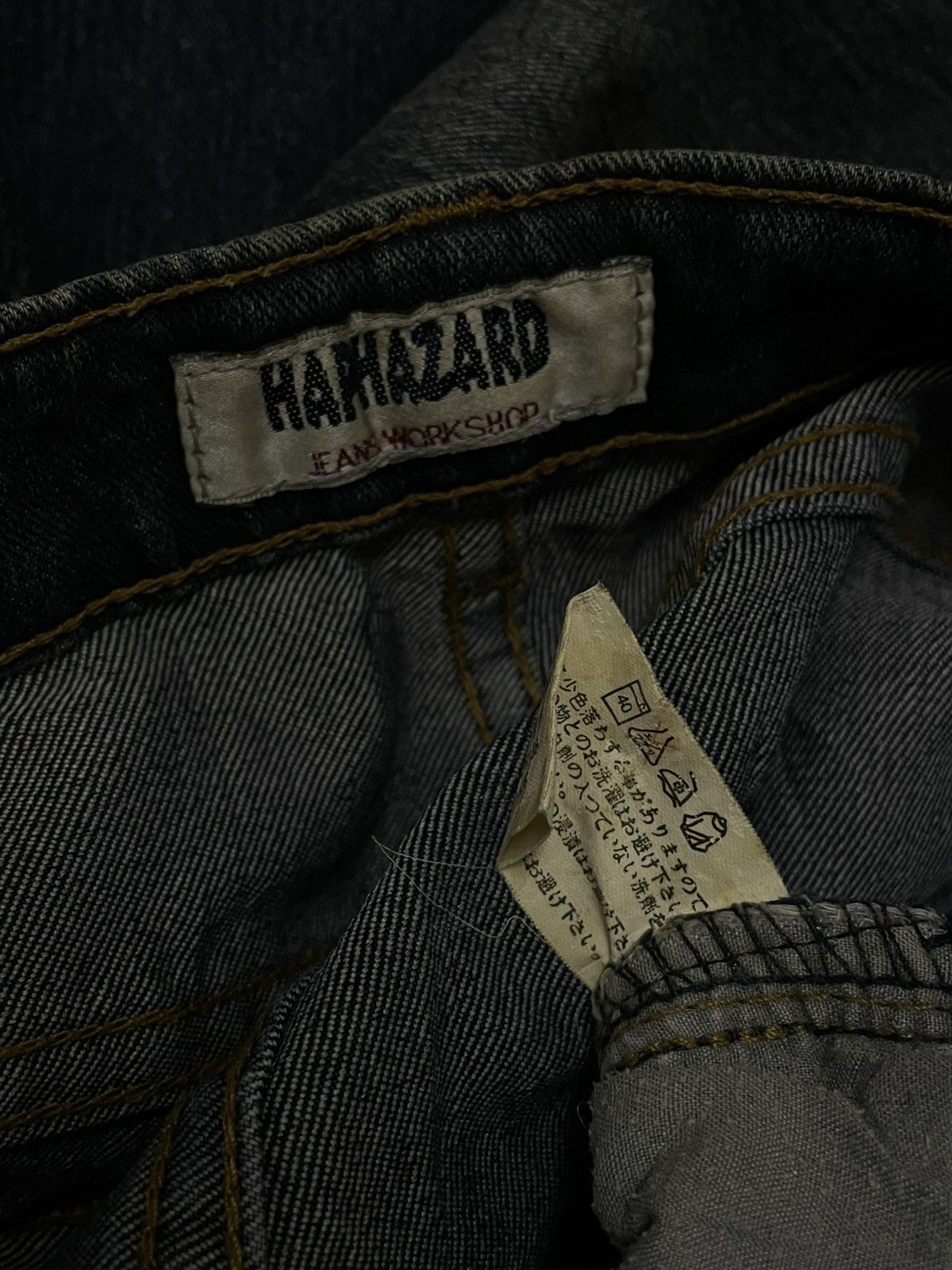 Hysteric Glamour Vintage 1990s Japan Haphazard Flared Sexy Girl Fancy Denim Size US 30 / EU 46 - 15 Thumbnail